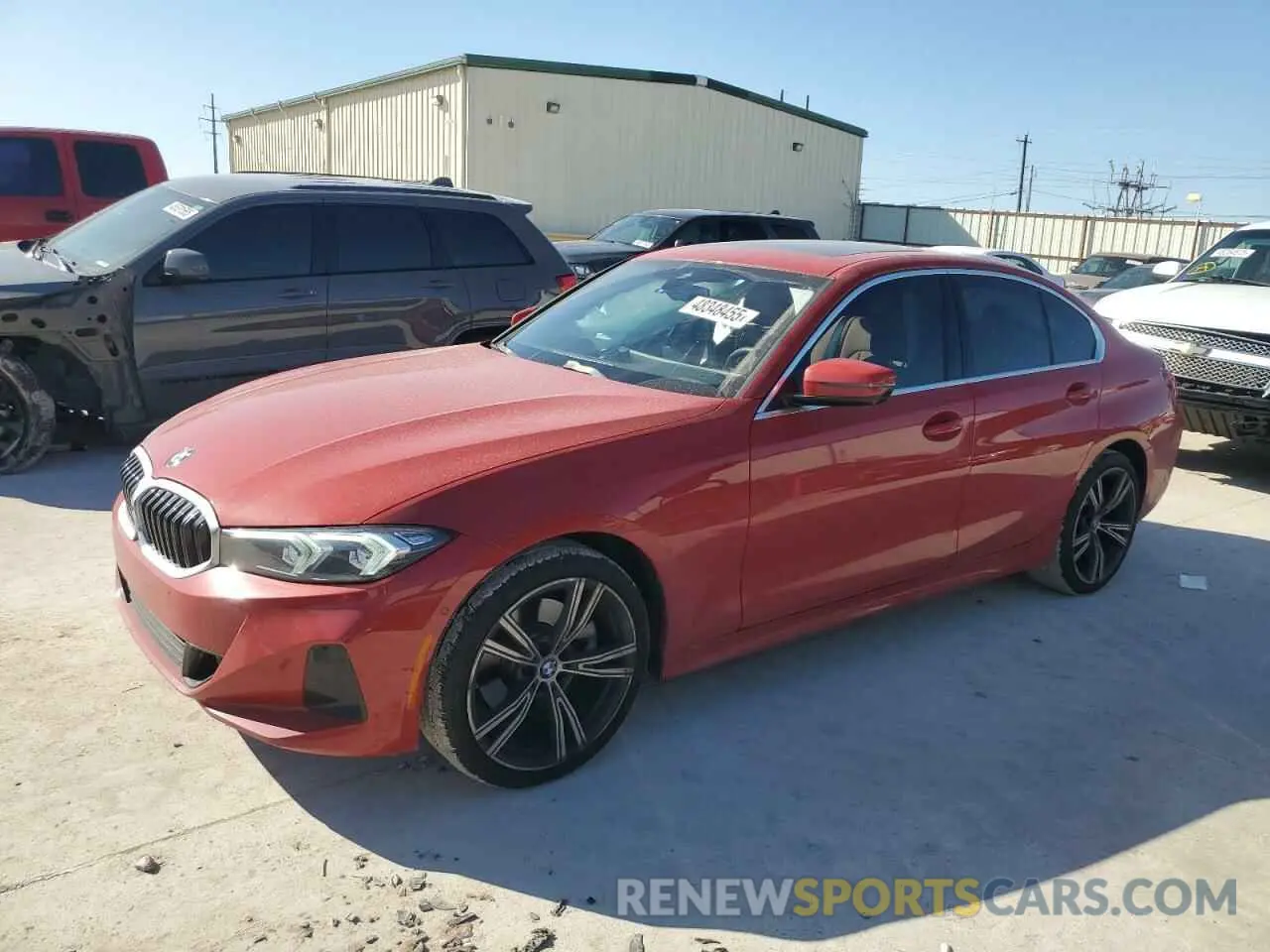 1 fotografías del automóvil dañado 3MW89FF00R8E40500 BMW 3 SERIES 2024