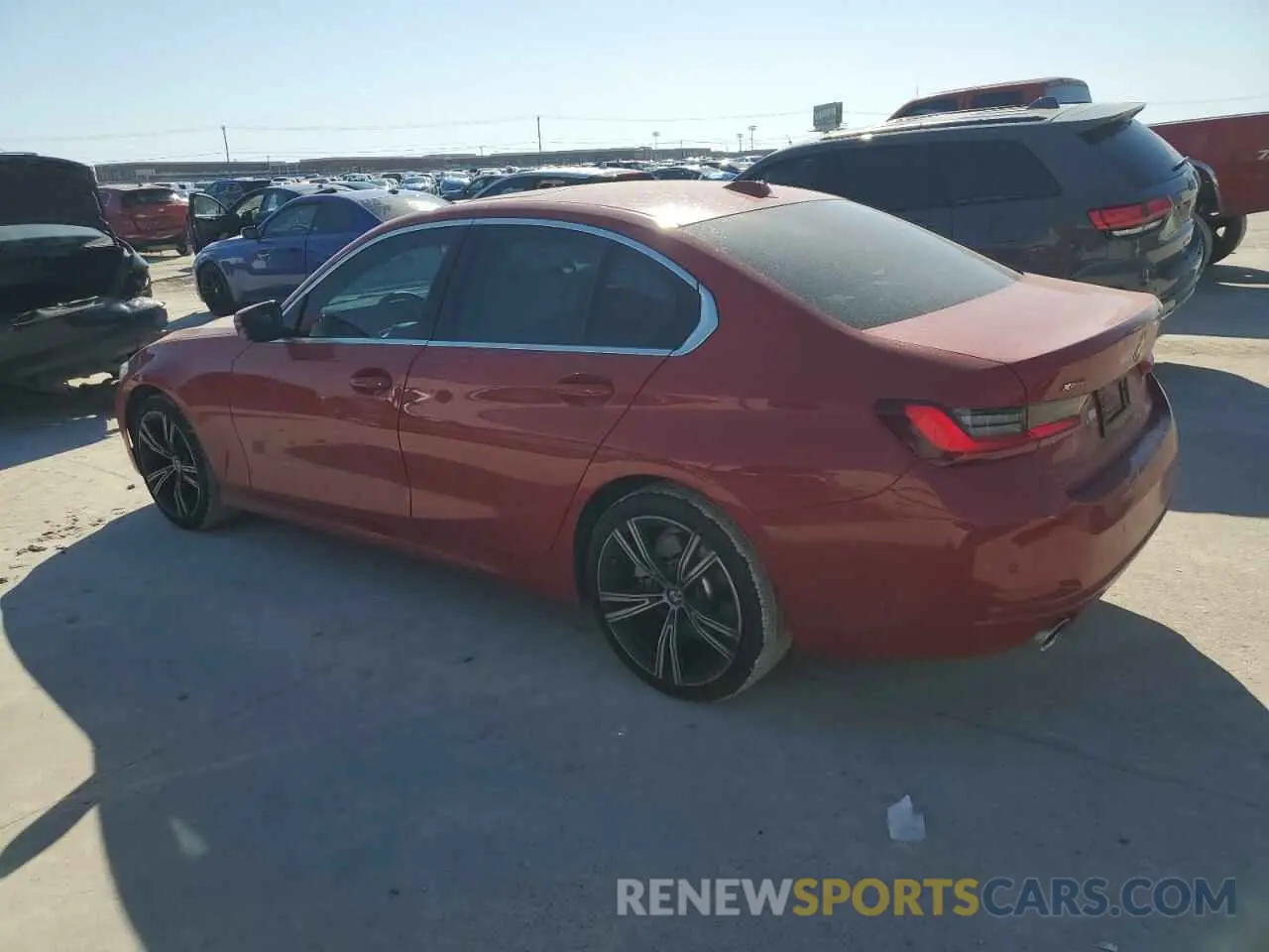 2 fotografías del automóvil dañado 3MW89FF00R8E40500 BMW 3 SERIES 2024