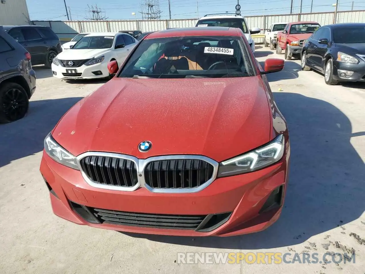 5 fotografías del automóvil dañado 3MW89FF00R8E40500 BMW 3 SERIES 2024