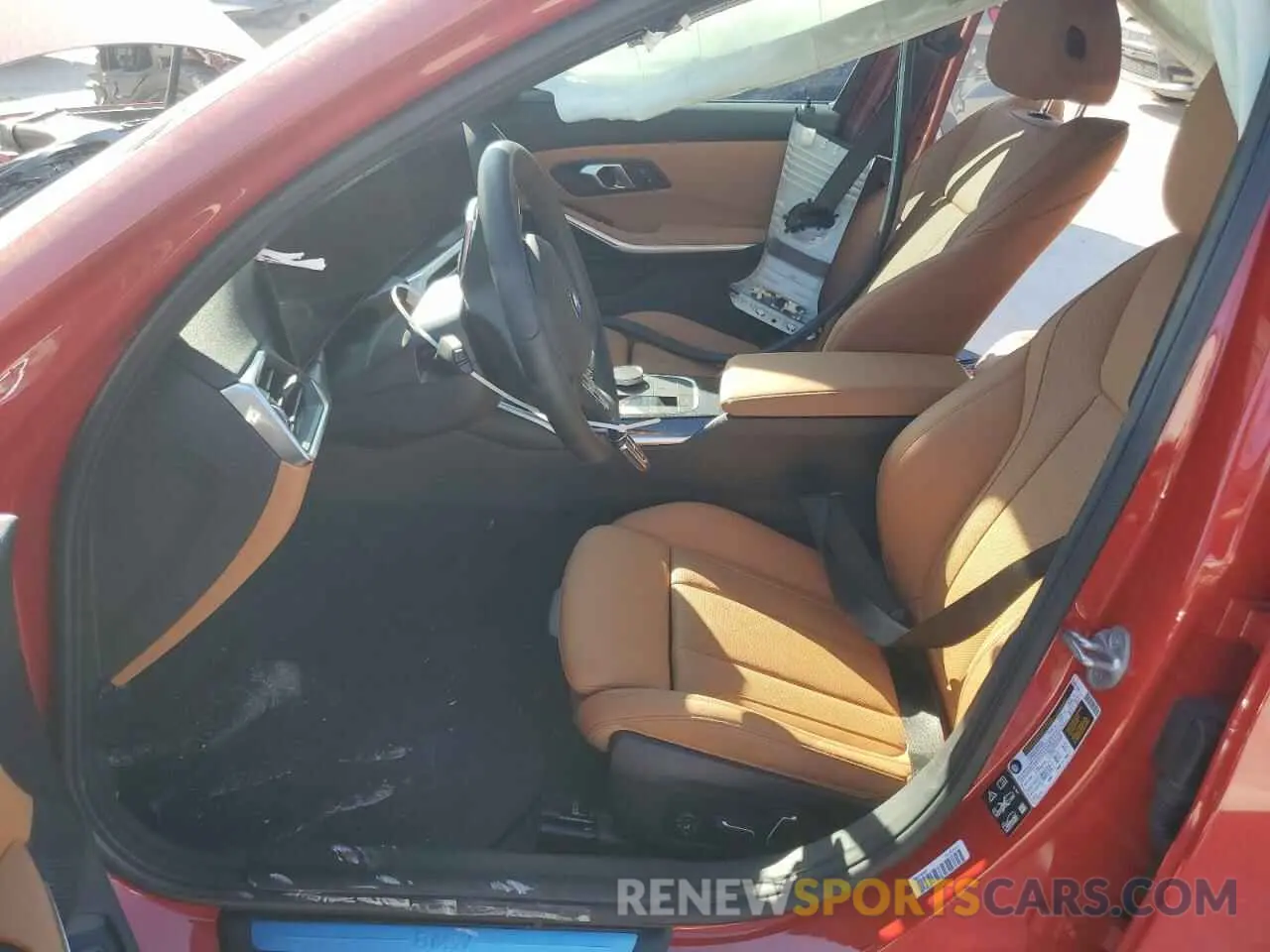 7 fotografías del automóvil dañado 3MW89FF00R8E40500 BMW 3 SERIES 2024