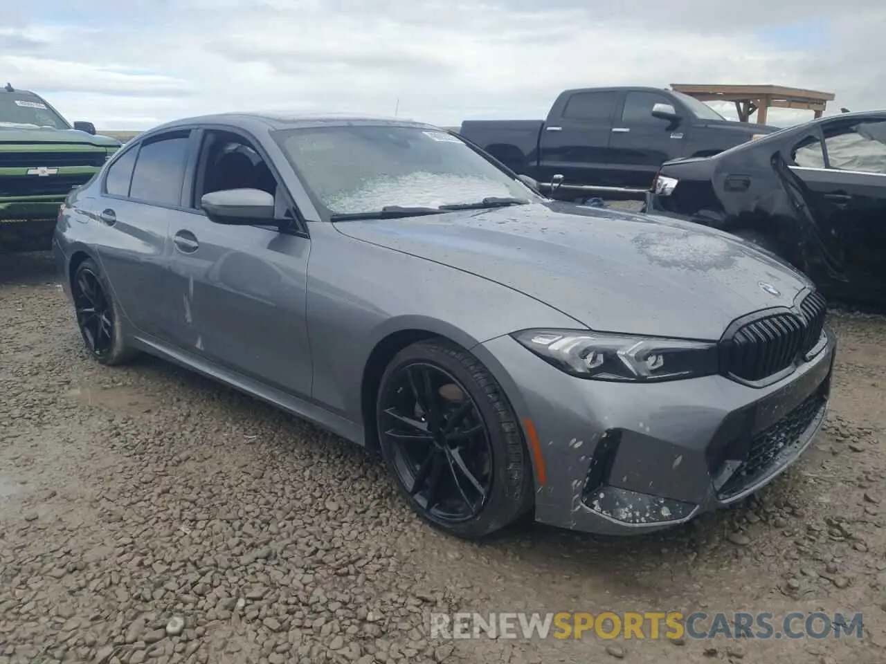 4 fotografías del automóvil dañado 3MW89FF01R8E14844 BMW 3 SERIES 2024