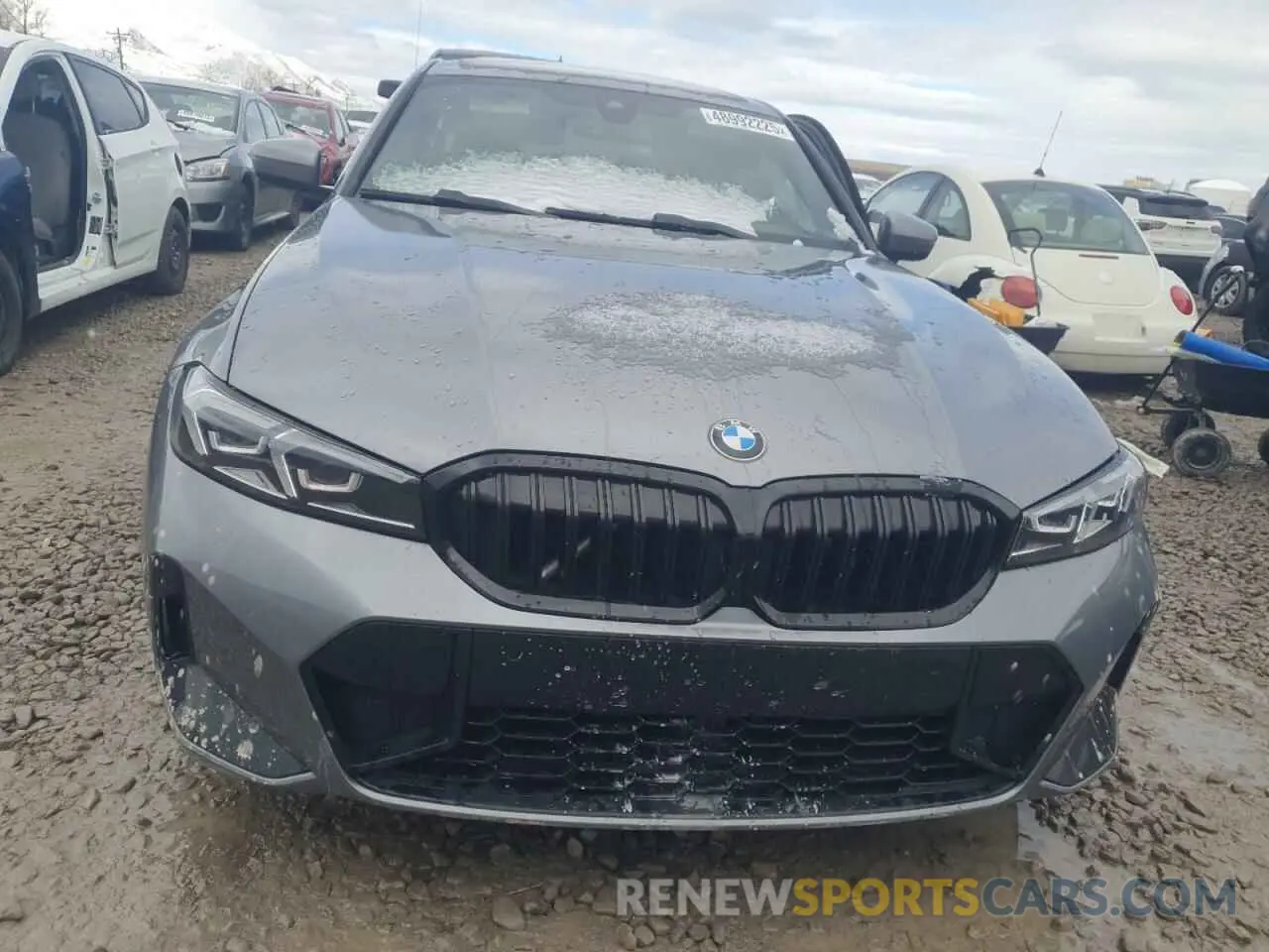 5 fotografías del automóvil dañado 3MW89FF01R8E14844 BMW 3 SERIES 2024