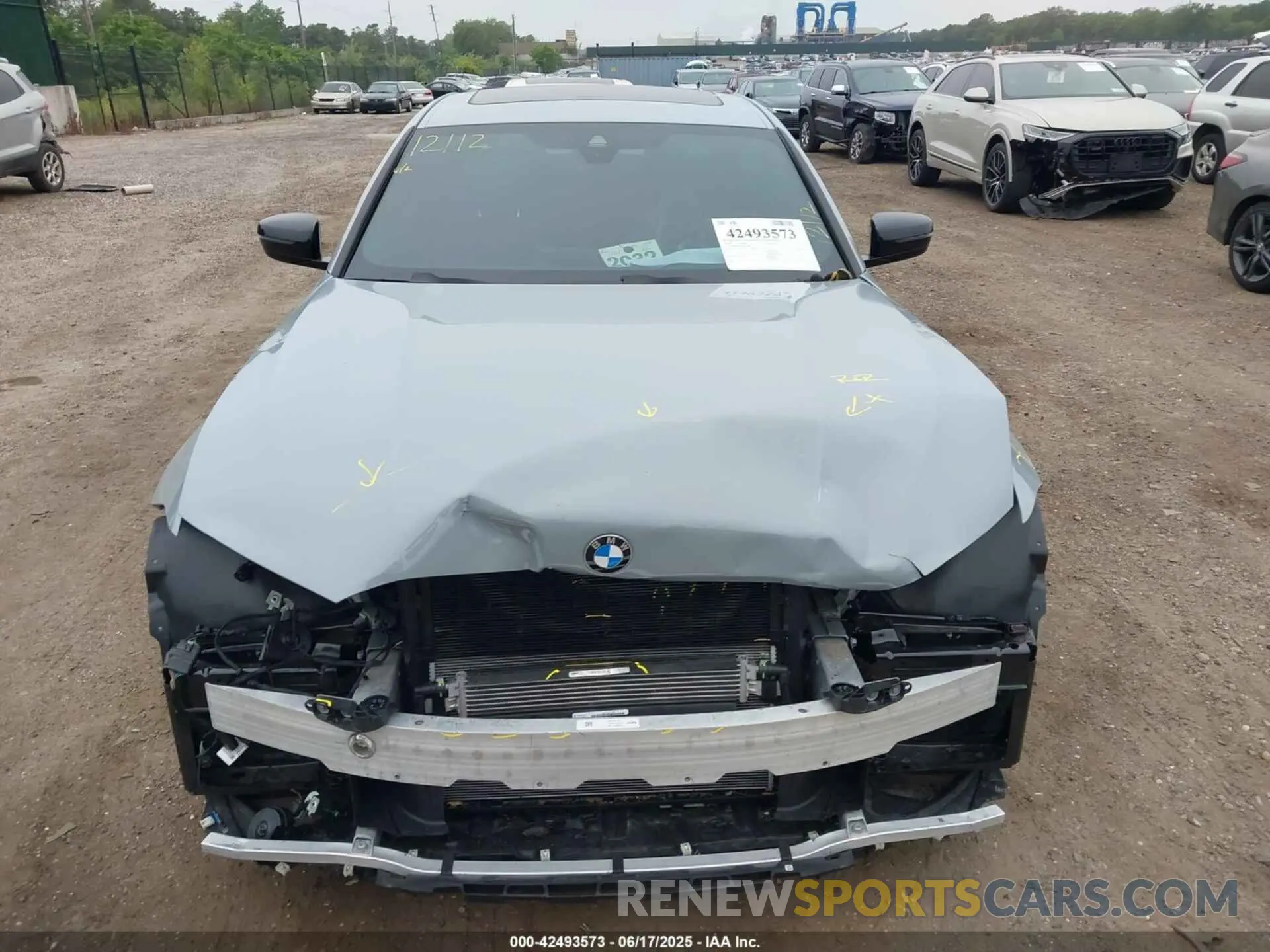 12 fotografías del automóvil dañado 3MW89FF01R8E35497 BMW 3 SERIES 2024