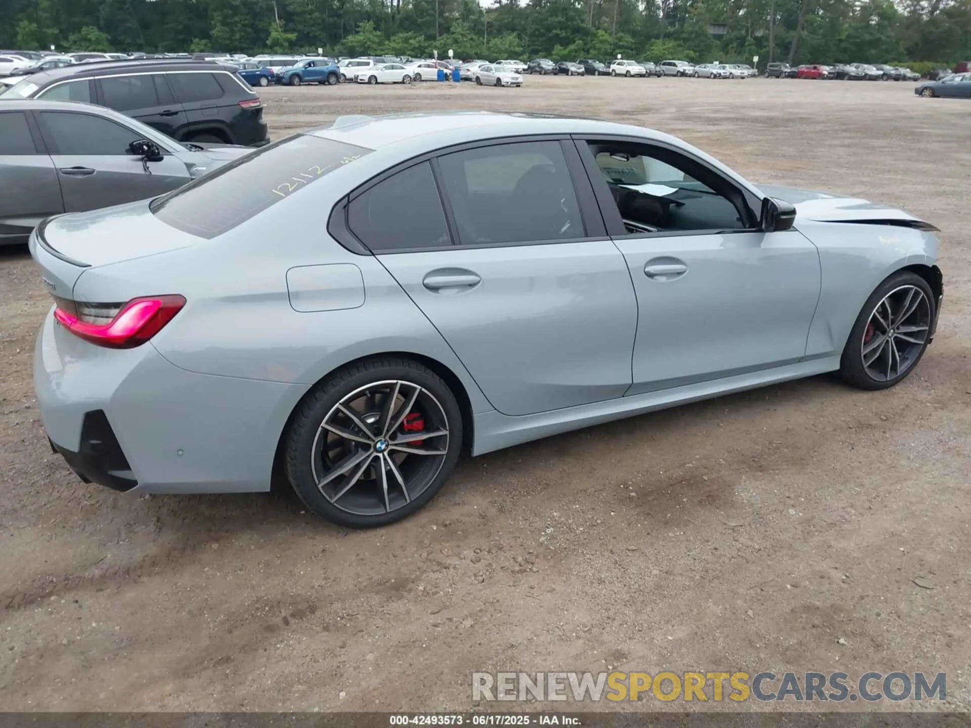4 fotografías del automóvil dañado 3MW89FF01R8E35497 BMW 3 SERIES 2024