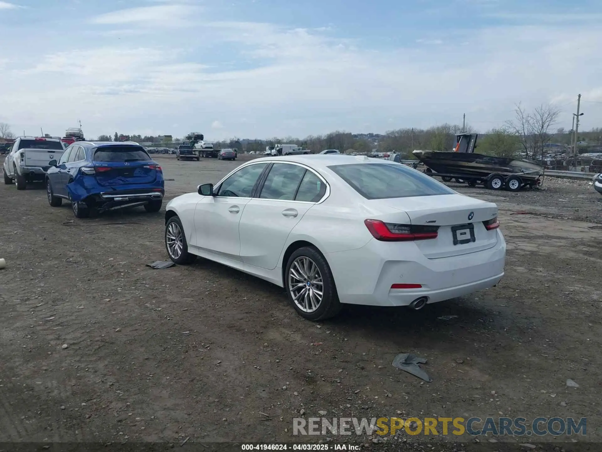 3 fotografías del automóvil dañado 3MW89FF02R8E25433 BMW 3 SERIES 2024