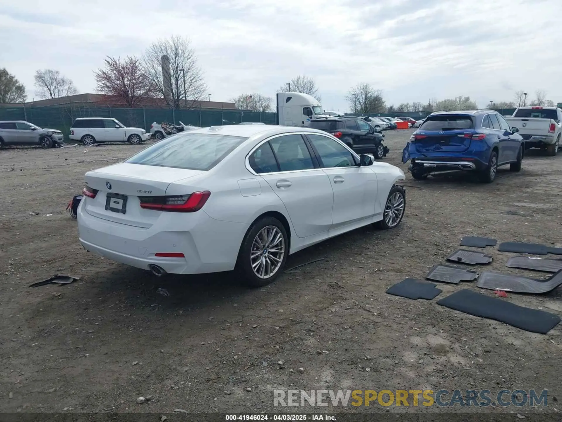 4 fotografías del automóvil dañado 3MW89FF02R8E25433 BMW 3 SERIES 2024
