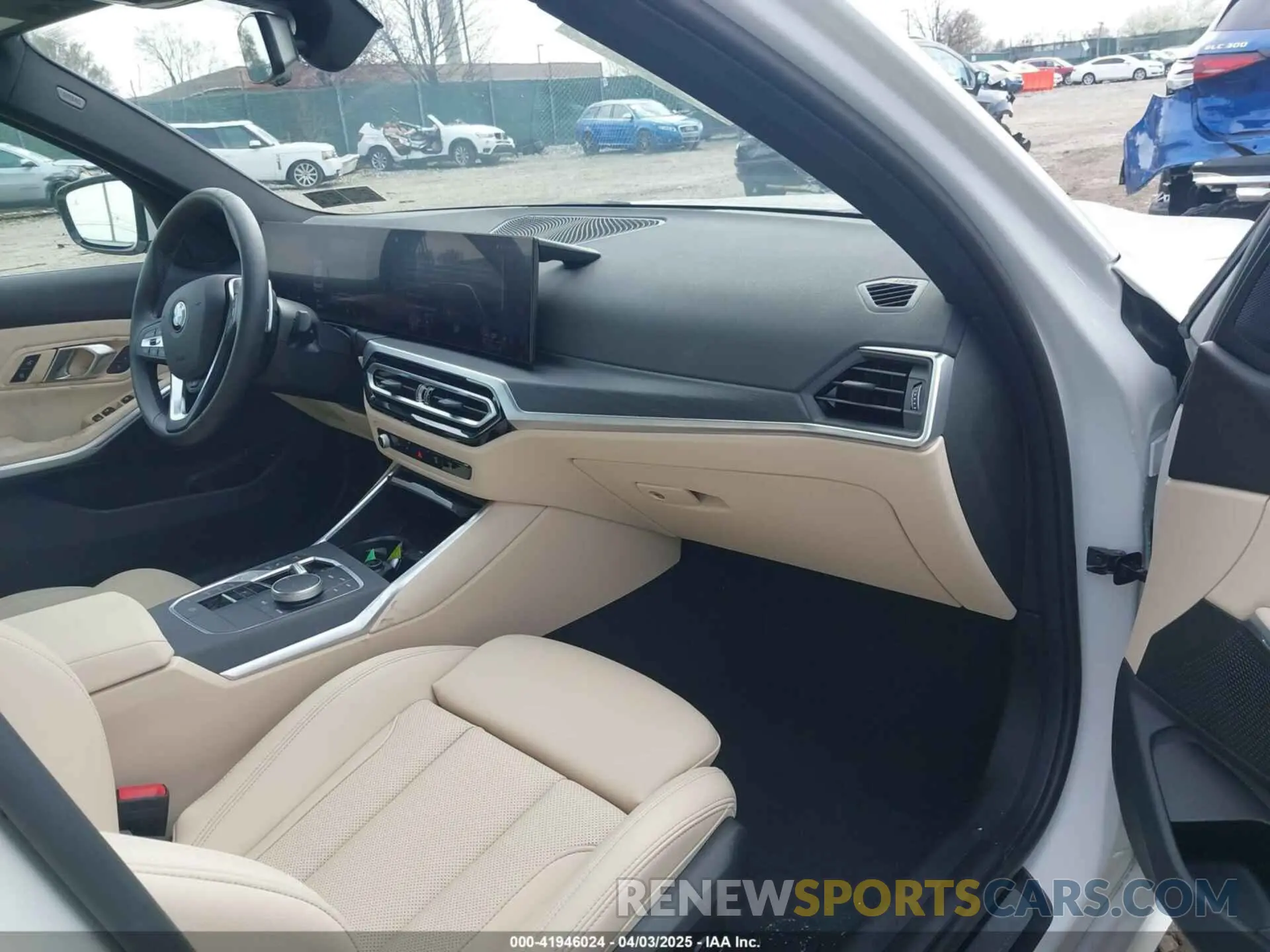 5 fotografías del automóvil dañado 3MW89FF02R8E25433 BMW 3 SERIES 2024