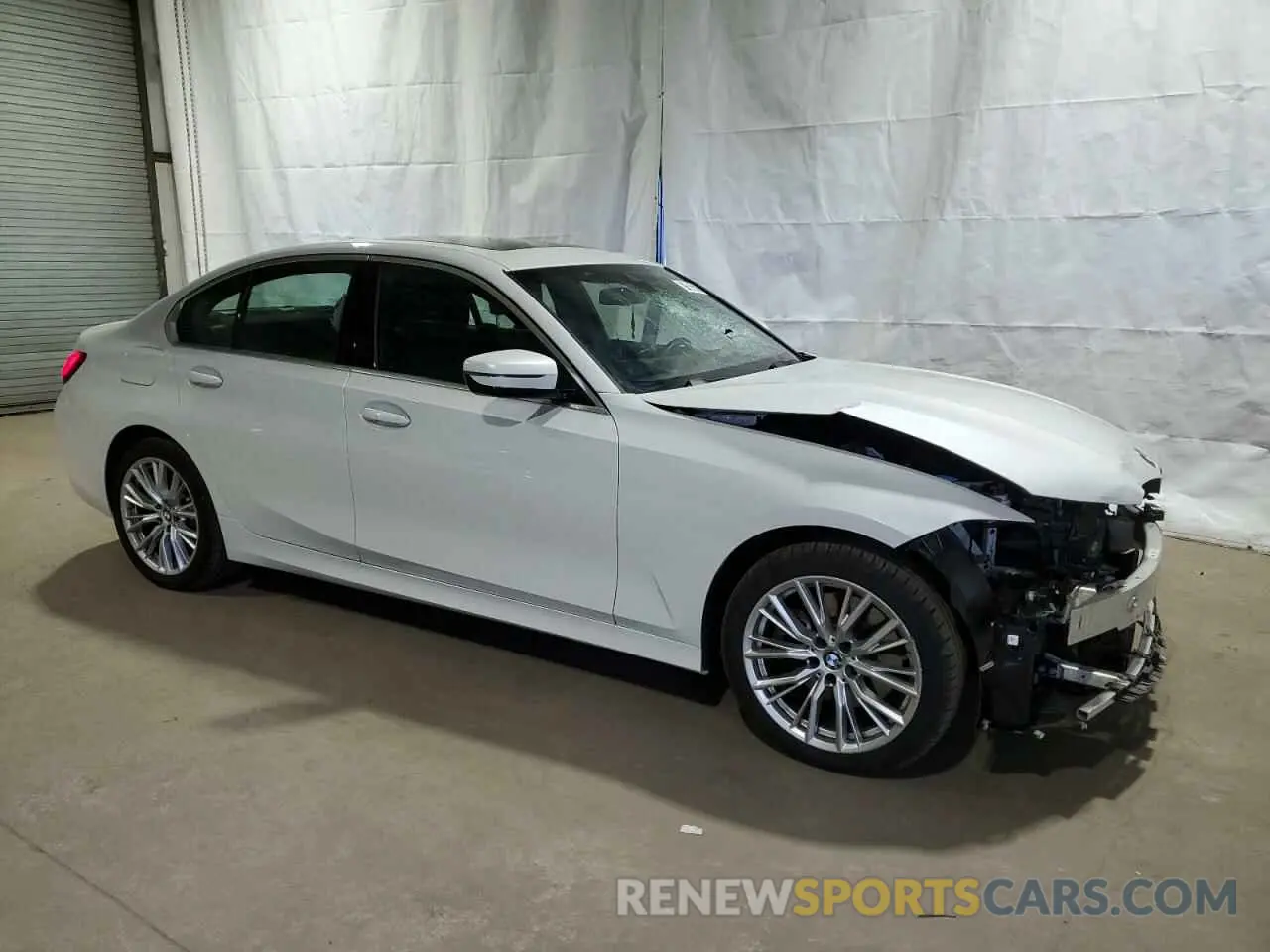 4 fotografías del automóvil dañado 3MW89FF02R8E49683 BMW 3 SERIES 2024