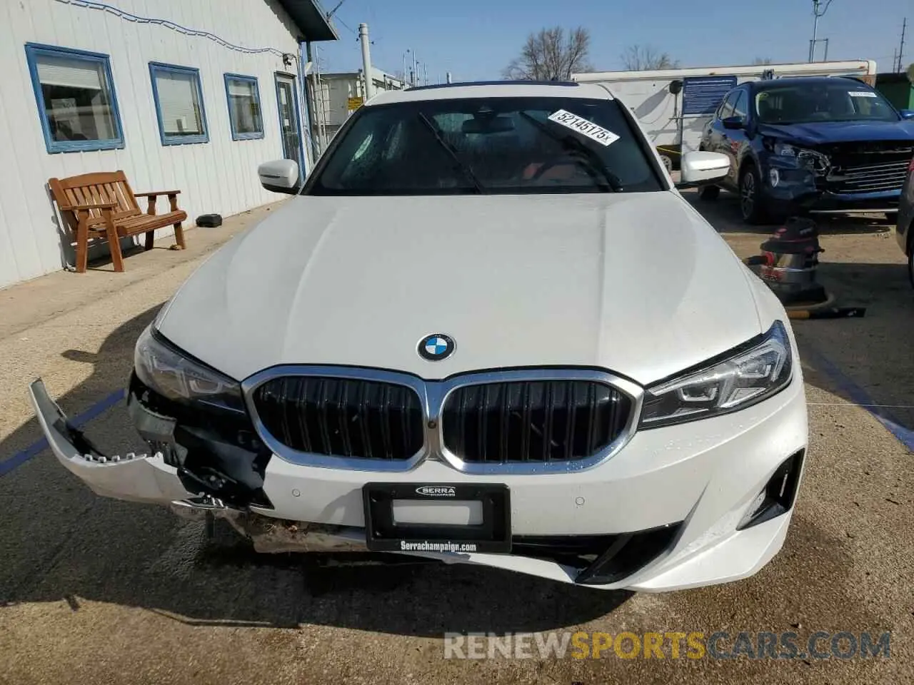 5 fotografías del automóvil dañado 3MW89FF02R8E76365 BMW 3 SERIES 2024