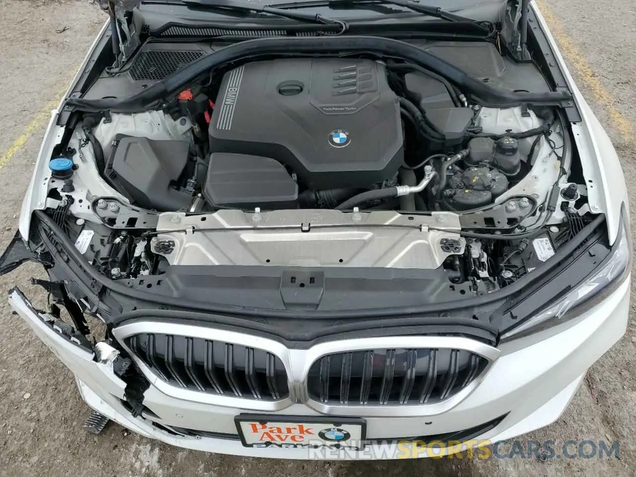 12 fotografías del automóvil dañado 3MW89FF03R8E14781 BMW 3 SERIES 2024