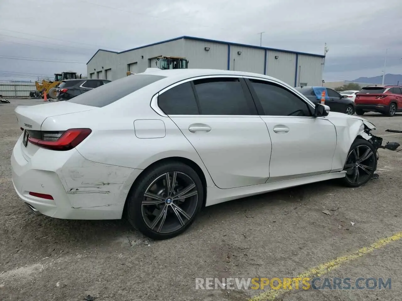 3 fotografías del automóvil dañado 3MW89FF03R8E14781 BMW 3 SERIES 2024