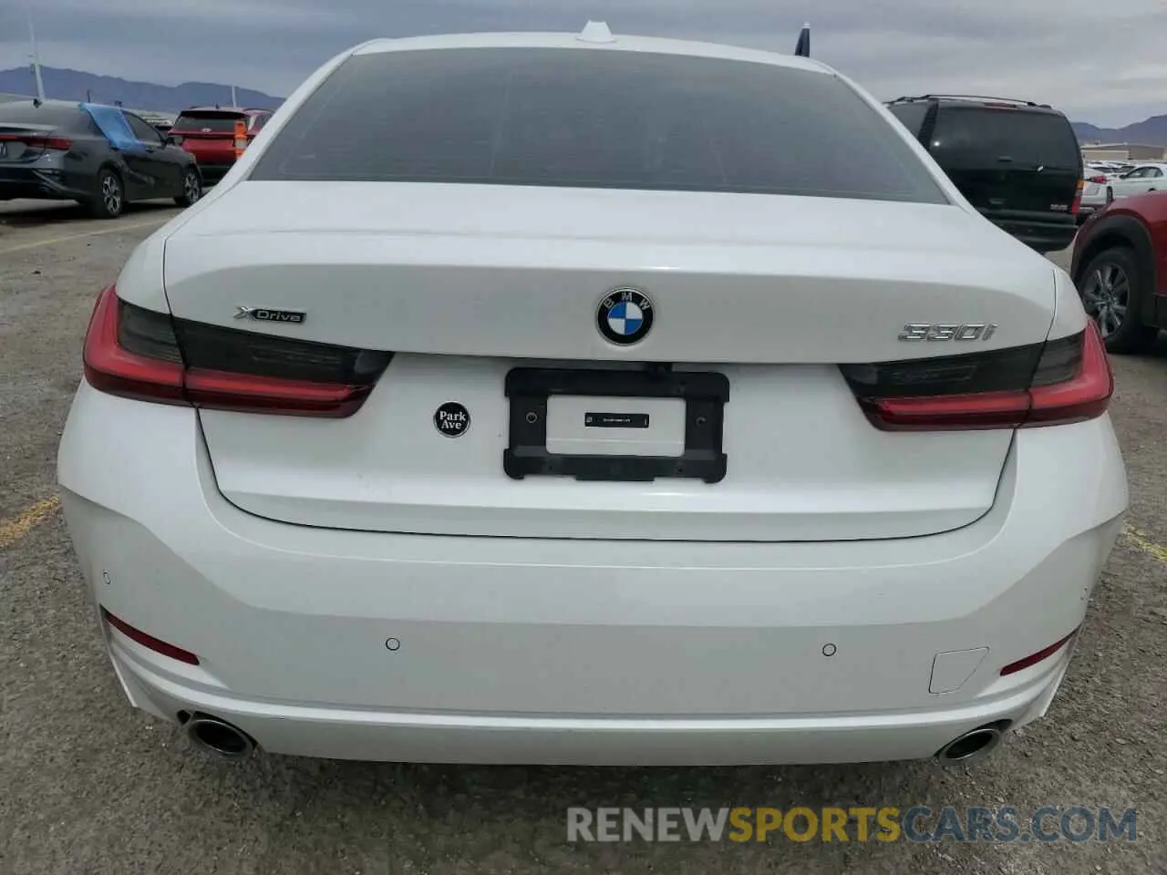 6 fotografías del automóvil dañado 3MW89FF03R8E14781 BMW 3 SERIES 2024