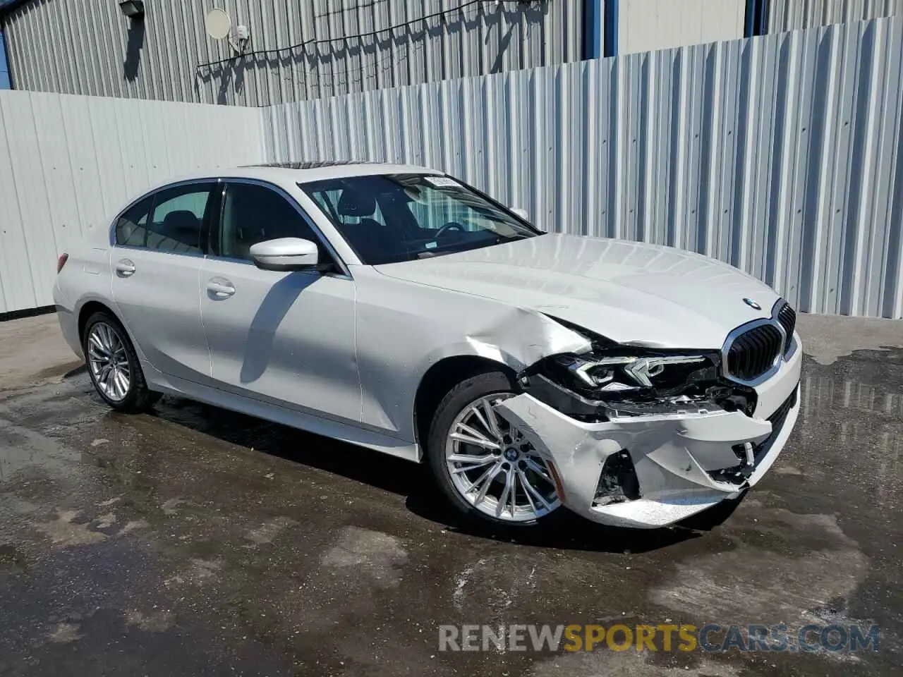 4 fotografías del automóvil dañado 3MW89FF03R8E49109 BMW 3 SERIES 2024