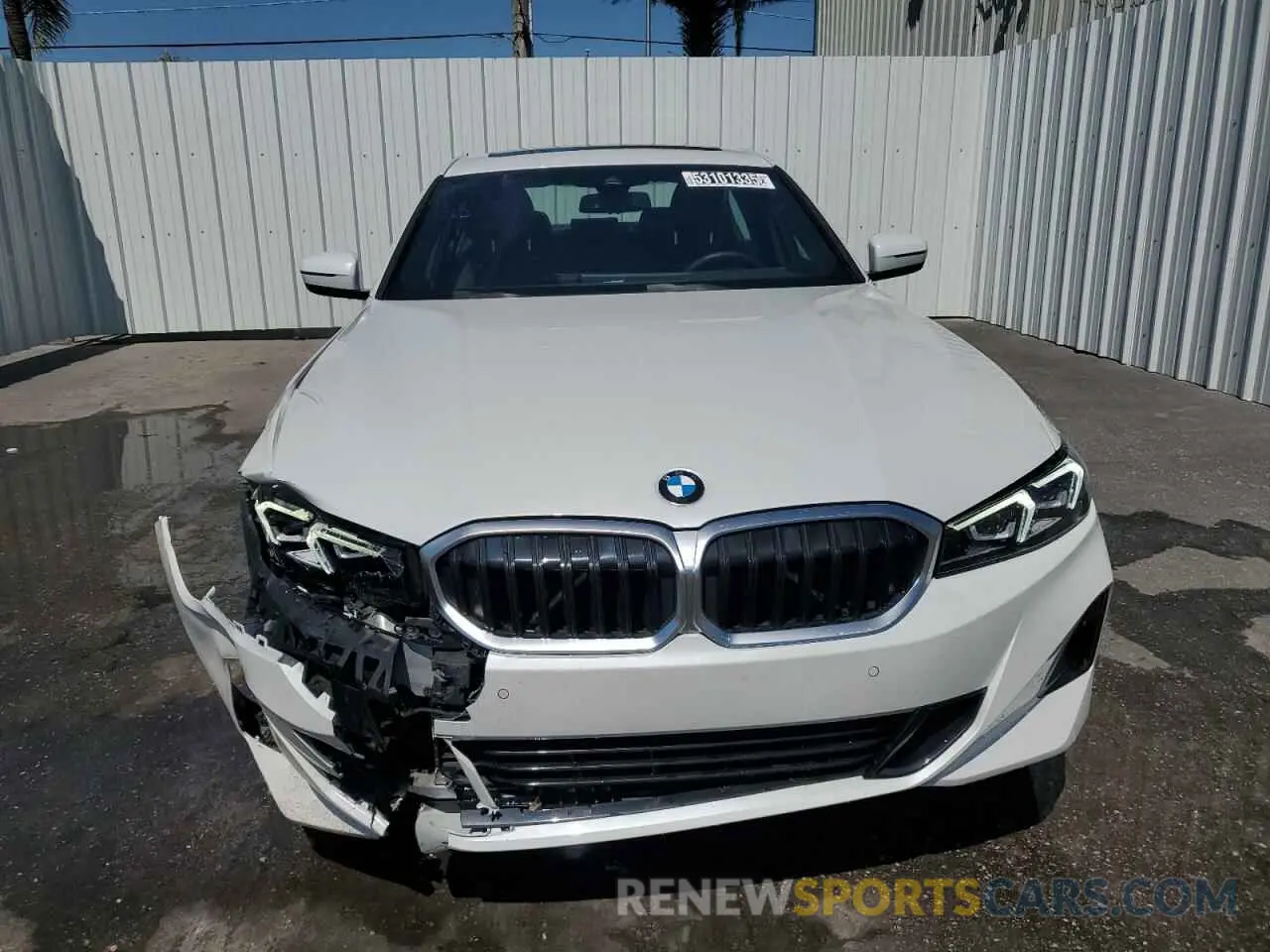 5 fotografías del automóvil dañado 3MW89FF03R8E49109 BMW 3 SERIES 2024