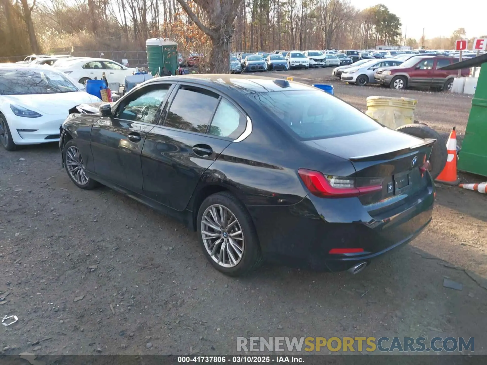 3 fotografías del automóvil dañado 3MW89FF03R8E61986 BMW 3 SERIES 2024