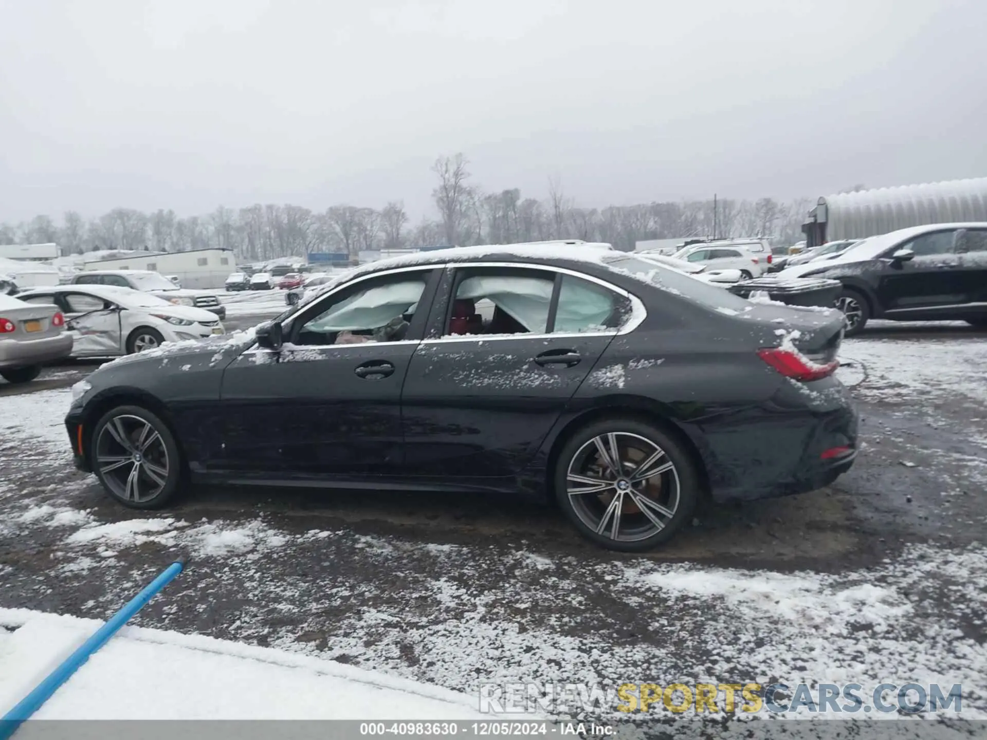 14 fotografías del automóvil dañado 3MW89FF04R8E03630 BMW 3 SERIES 2024