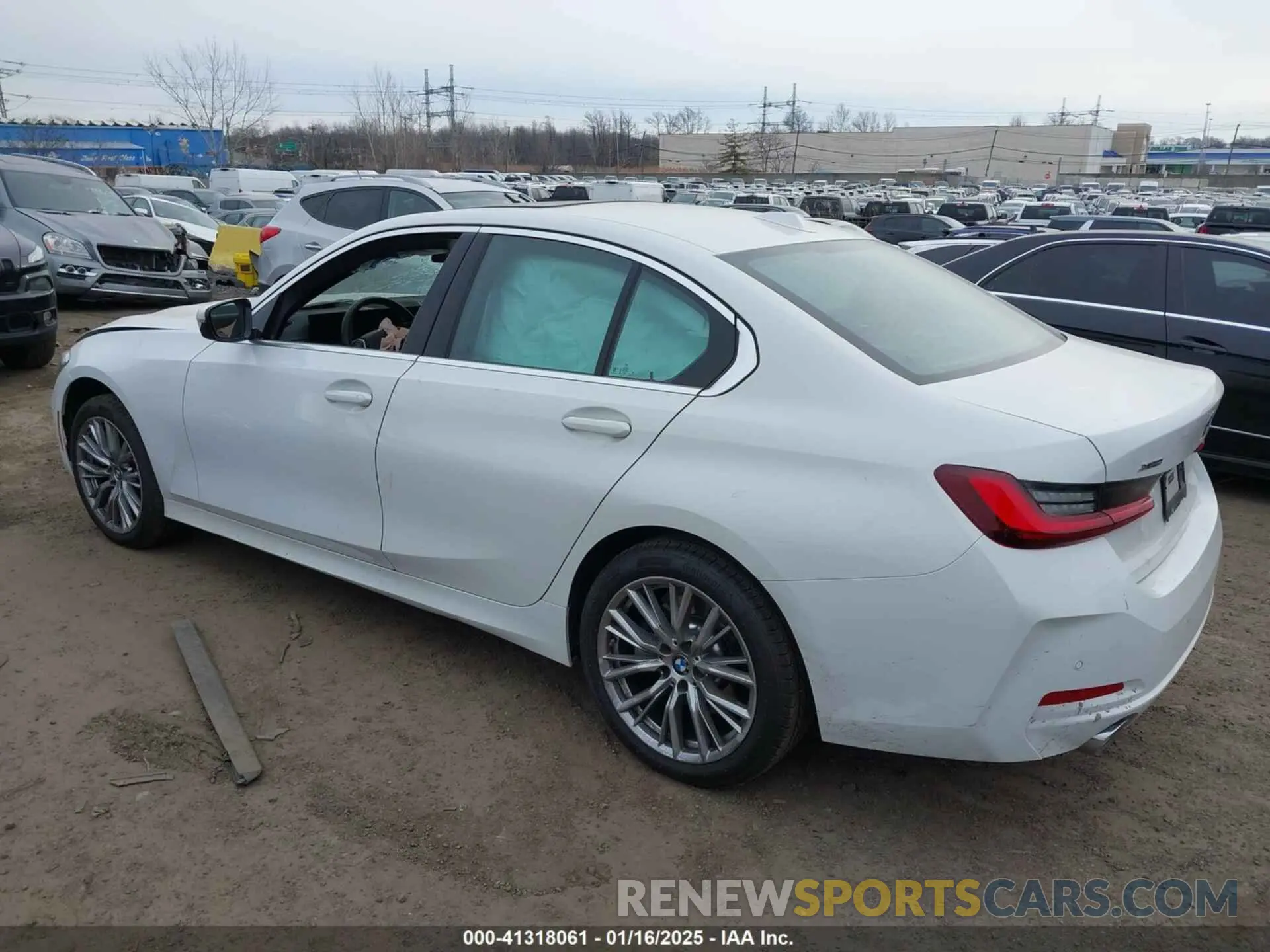 3 fotografías del automóvil dañado 3MW89FF04R8E84855 BMW 3 SERIES 2024