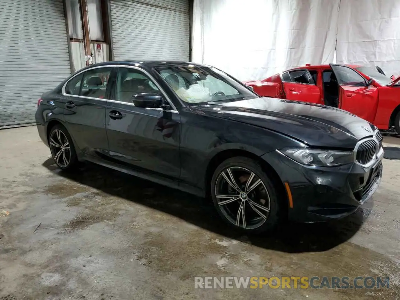 4 fotografías del automóvil dañado 3MW89FF05R8E18069 BMW 3 SERIES 2024