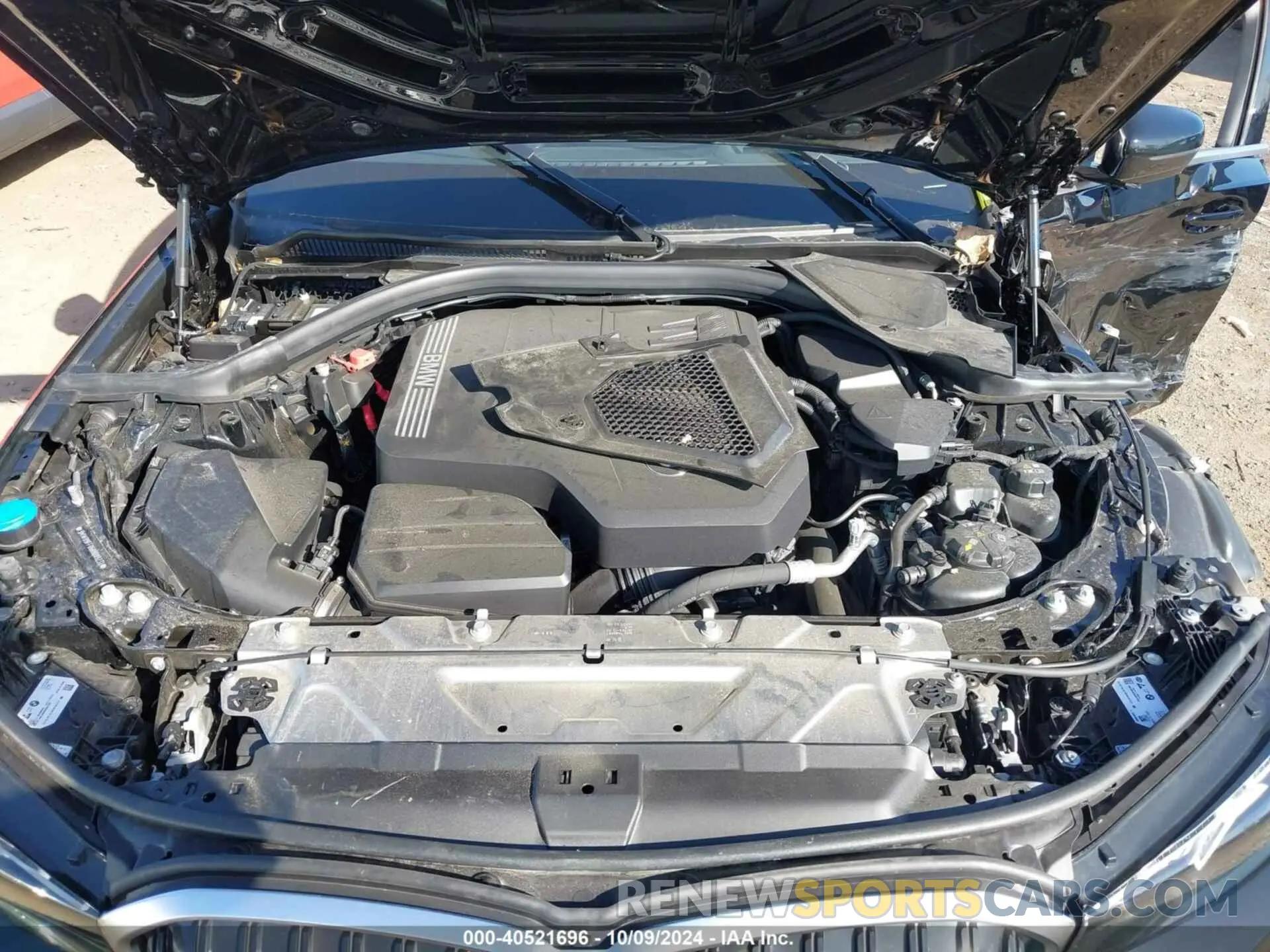 10 fotografías del automóvil dañado 3MW89FF06R8D89231 BMW 3 SERIES 2024