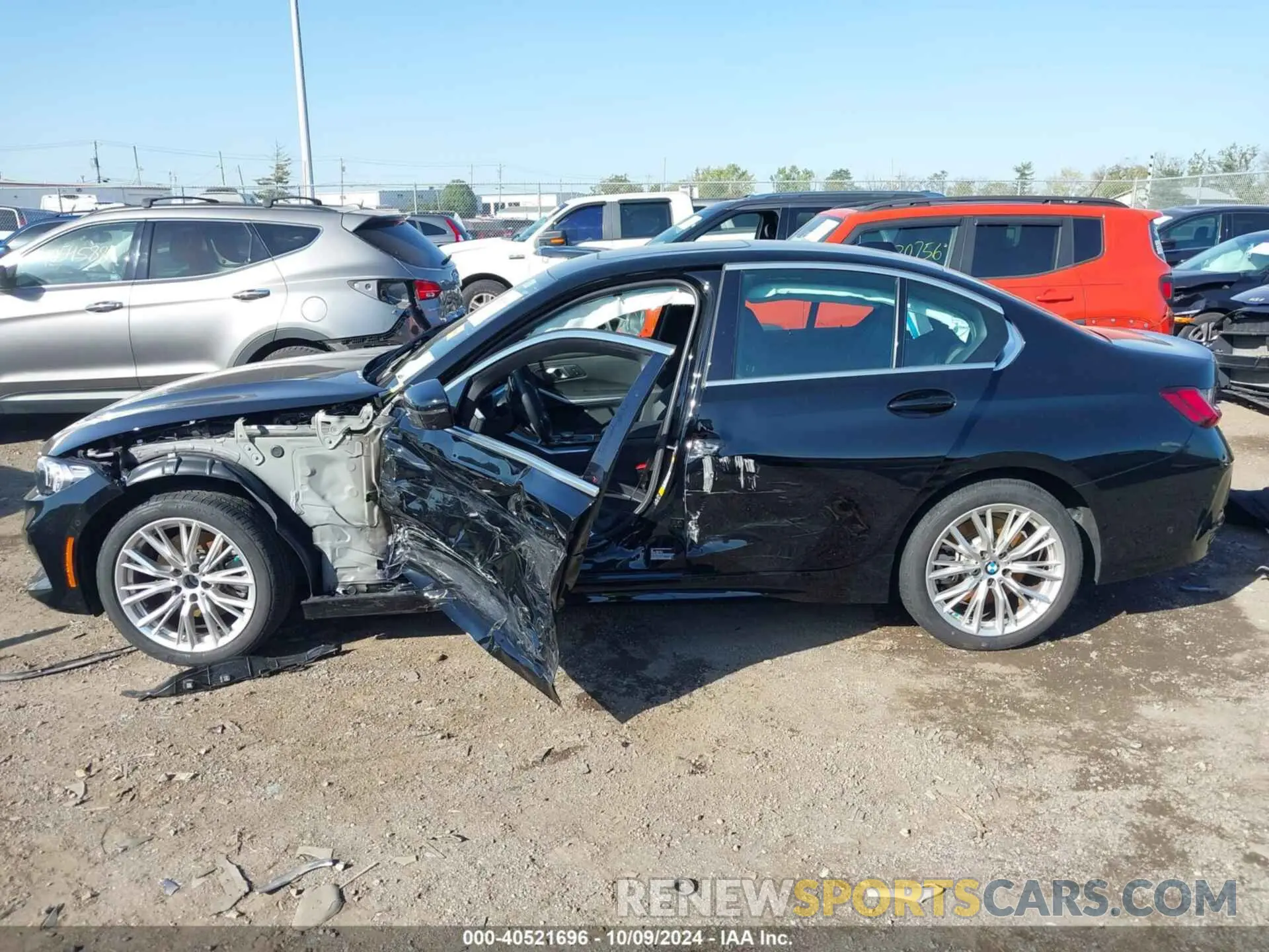 15 fotografías del automóvil dañado 3MW89FF06R8D89231 BMW 3 SERIES 2024