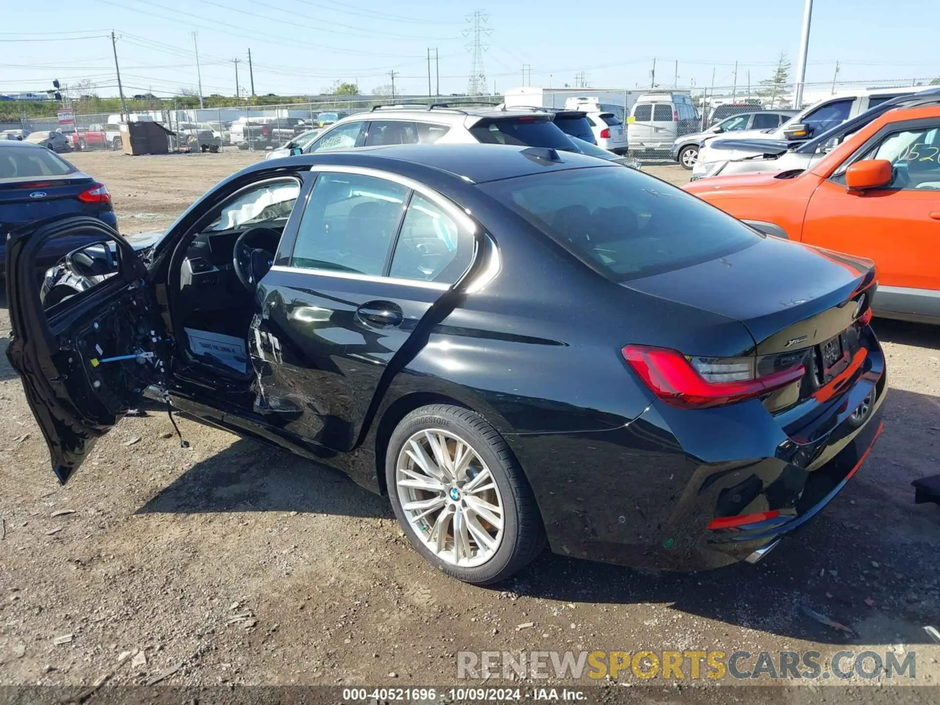 3 fotografías del automóvil dañado 3MW89FF06R8D89231 BMW 3 SERIES 2024