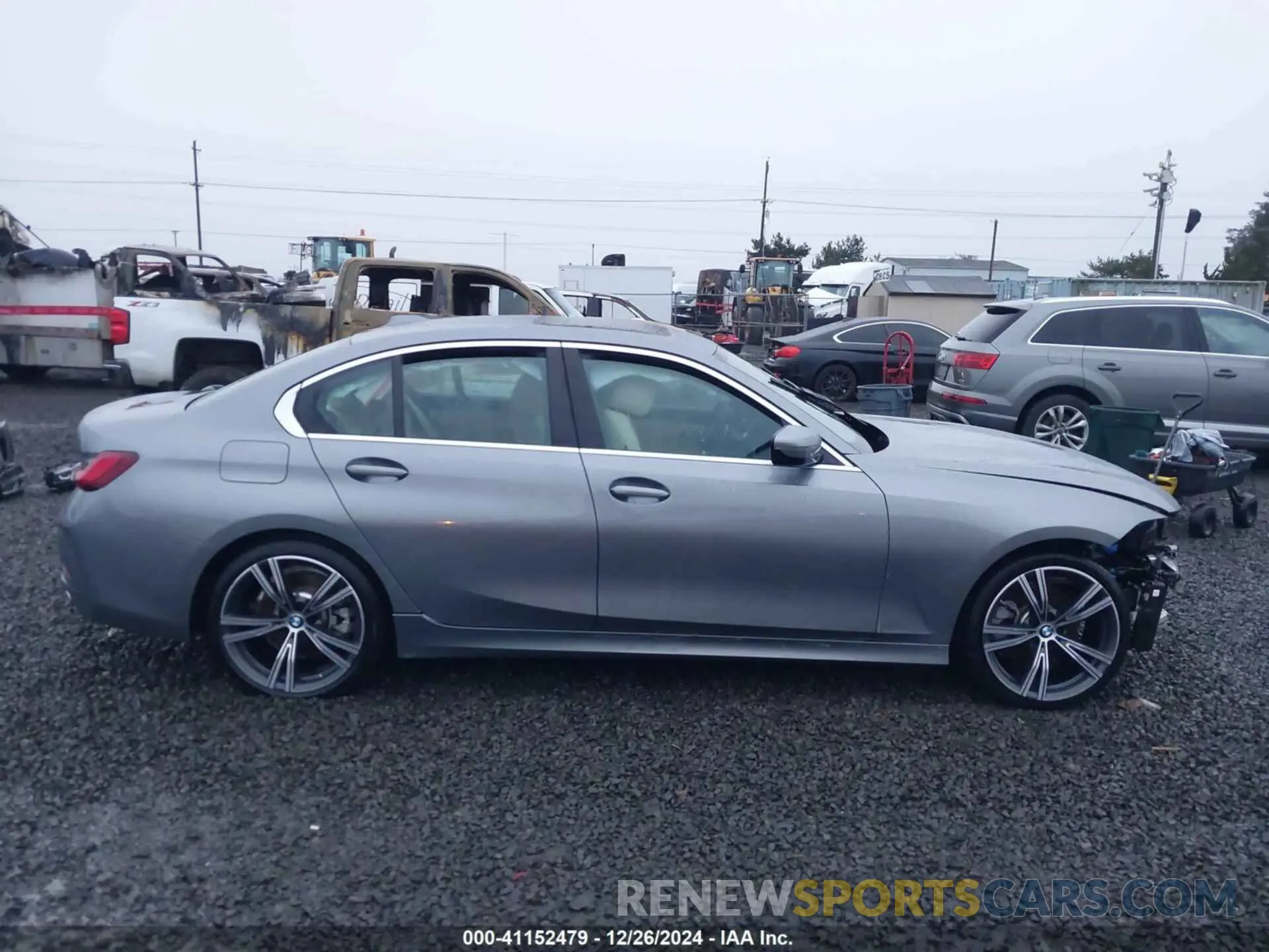 14 fotografías del automóvil dañado 3MW89FF06R8E76045 BMW 3 SERIES 2024