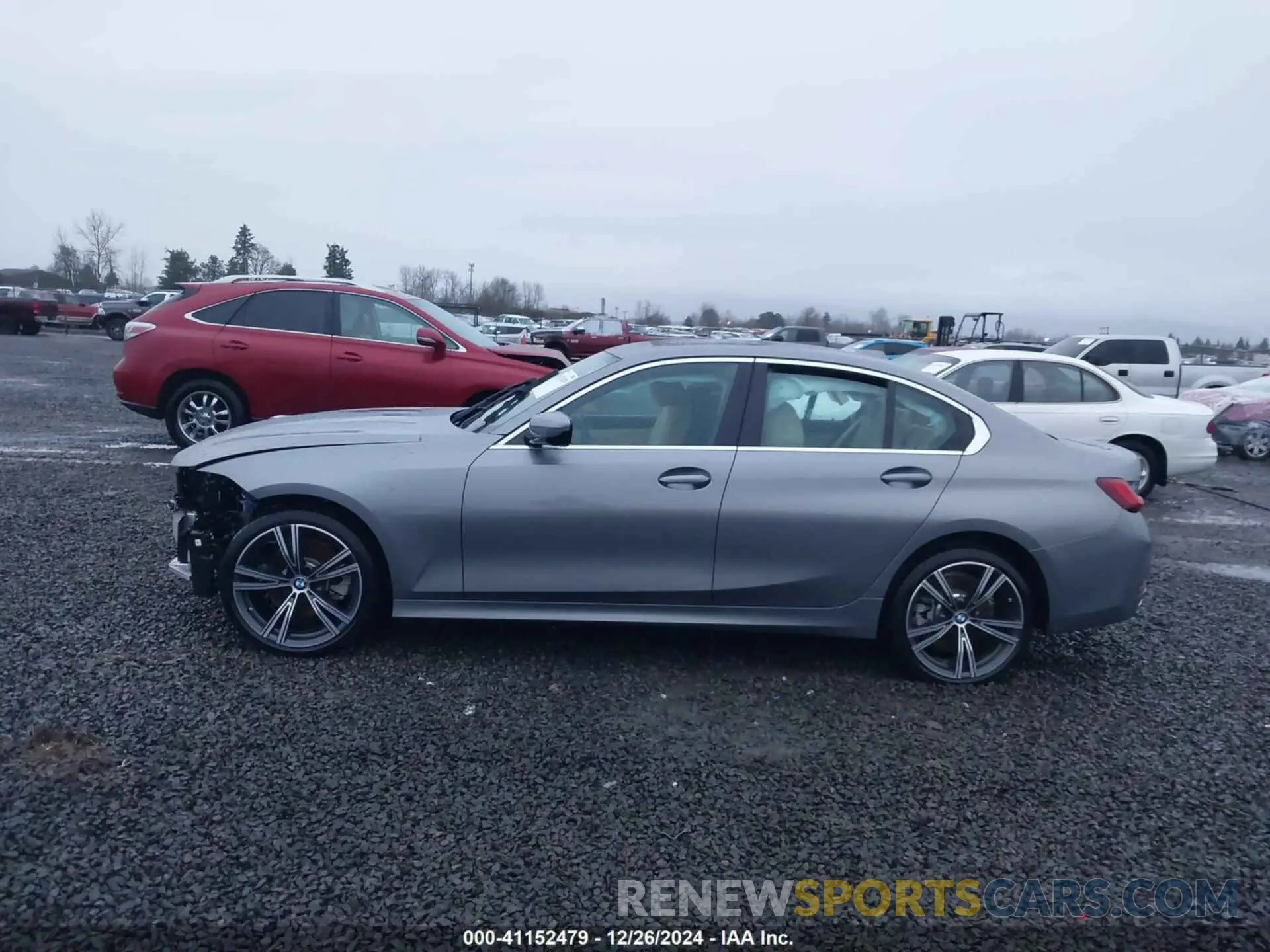 15 fotografías del automóvil dañado 3MW89FF06R8E76045 BMW 3 SERIES 2024
