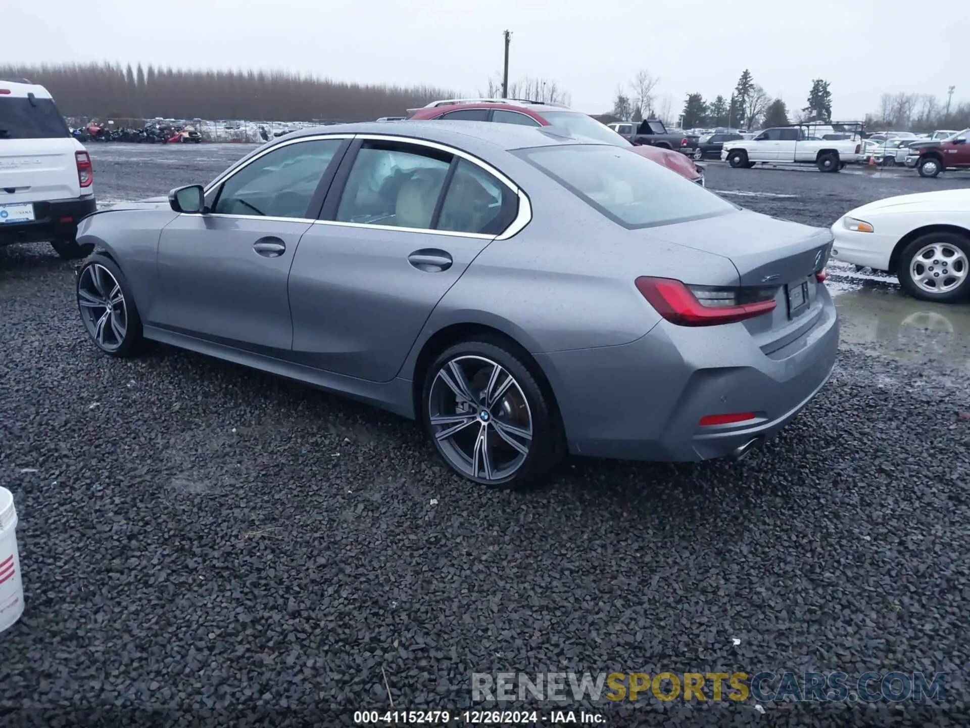 3 fotografías del automóvil dañado 3MW89FF06R8E76045 BMW 3 SERIES 2024