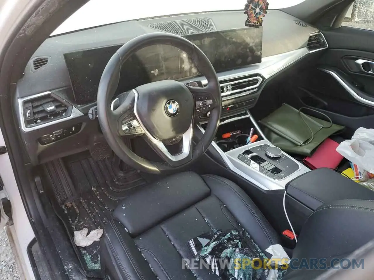 8 fotografías del automóvil dañado 3MW89FF07R8D83454 BMW 3 SERIES 2024