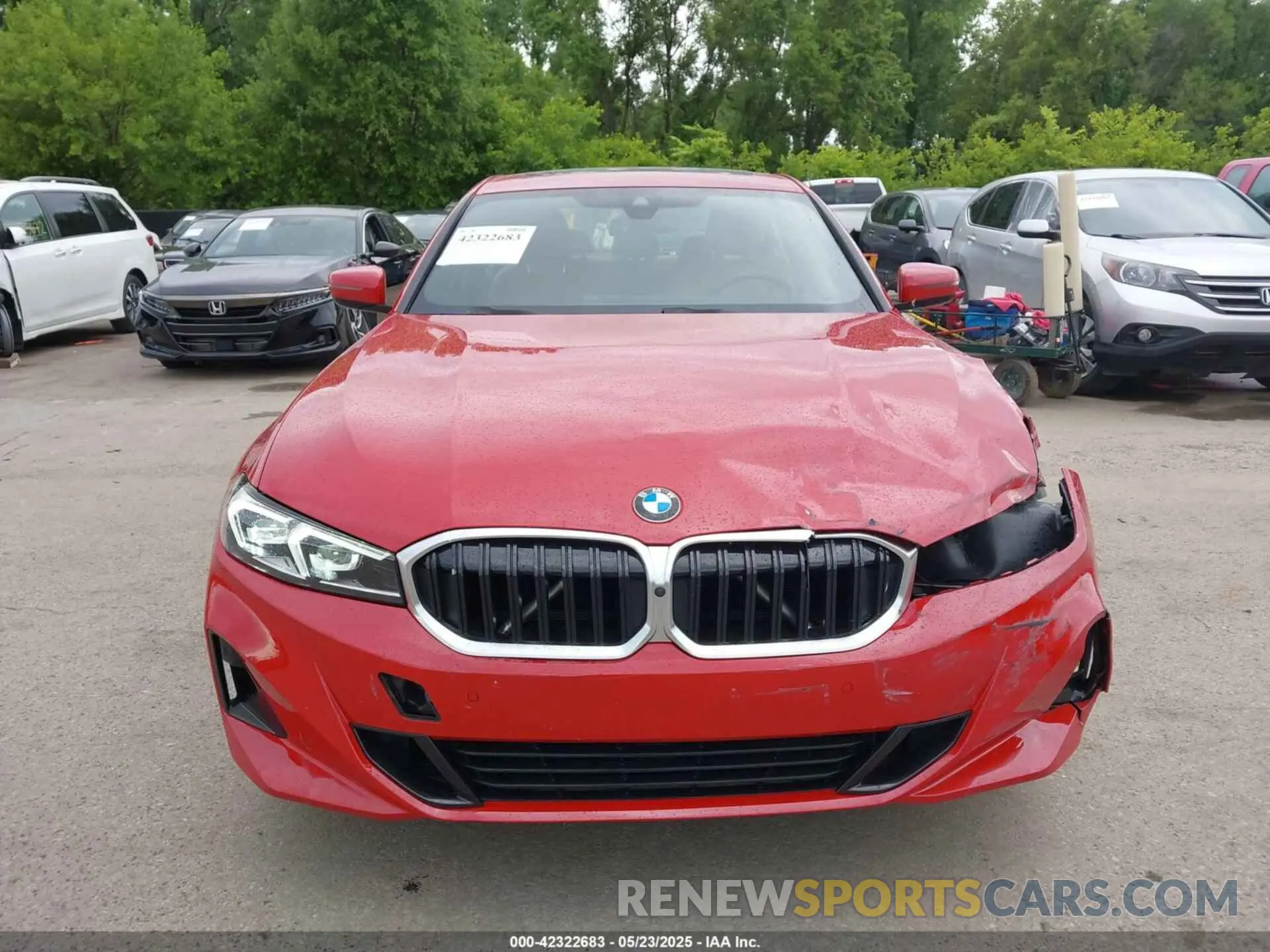 12 fotografías del automóvil dañado 3MW89FF07R8E04819 BMW 3 SERIES 2024