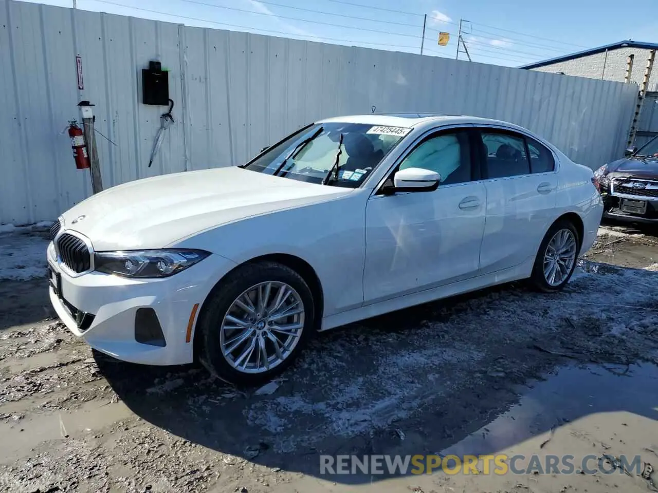 1 fotografías del automóvil dañado 3MW89FF07R8E23225 BMW 3 SERIES 2024