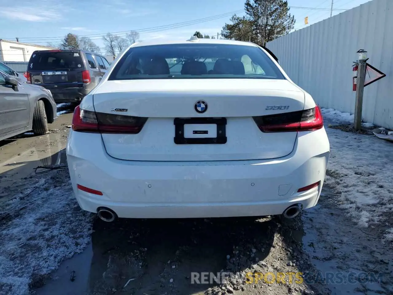 6 fotografías del automóvil dañado 3MW89FF07R8E23225 BMW 3 SERIES 2024