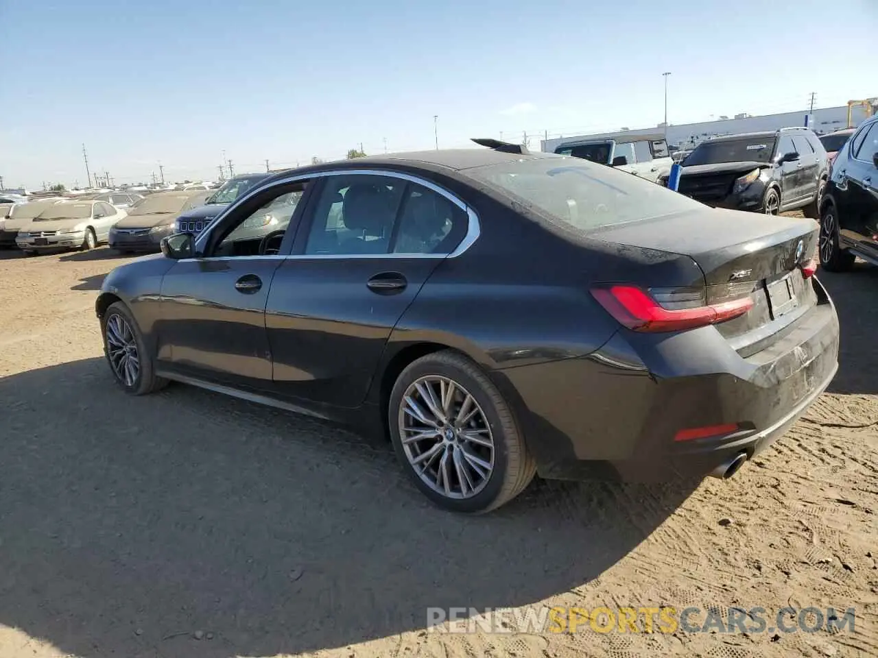 2 fotografías del automóvil dañado 3MW89FF07R8E28991 BMW 3 SERIES 2024