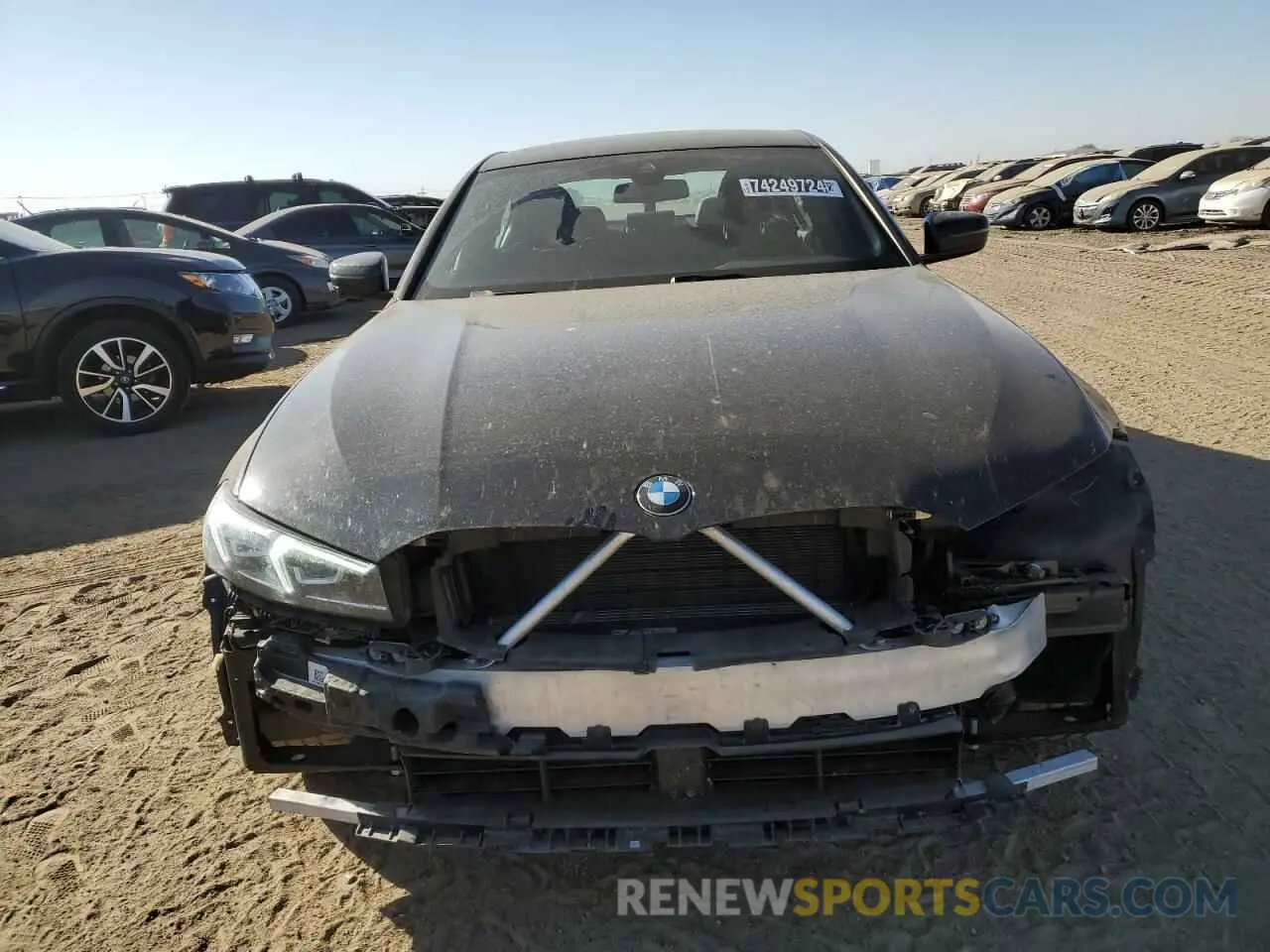 5 fotografías del automóvil dañado 3MW89FF07R8E28991 BMW 3 SERIES 2024