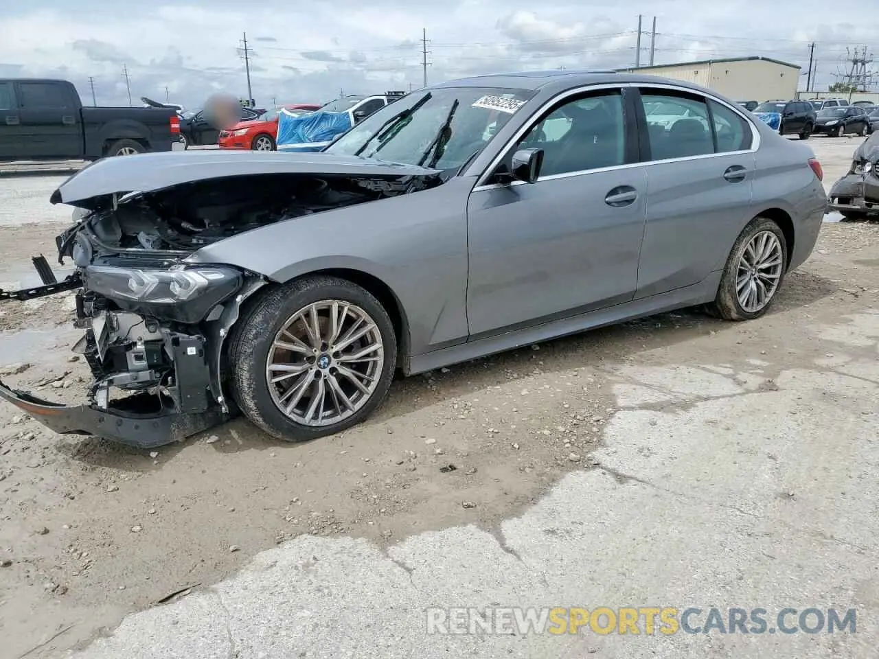 1 fotografías del automóvil dañado 3MW89FF08R8D83396 BMW 3 SERIES 2024