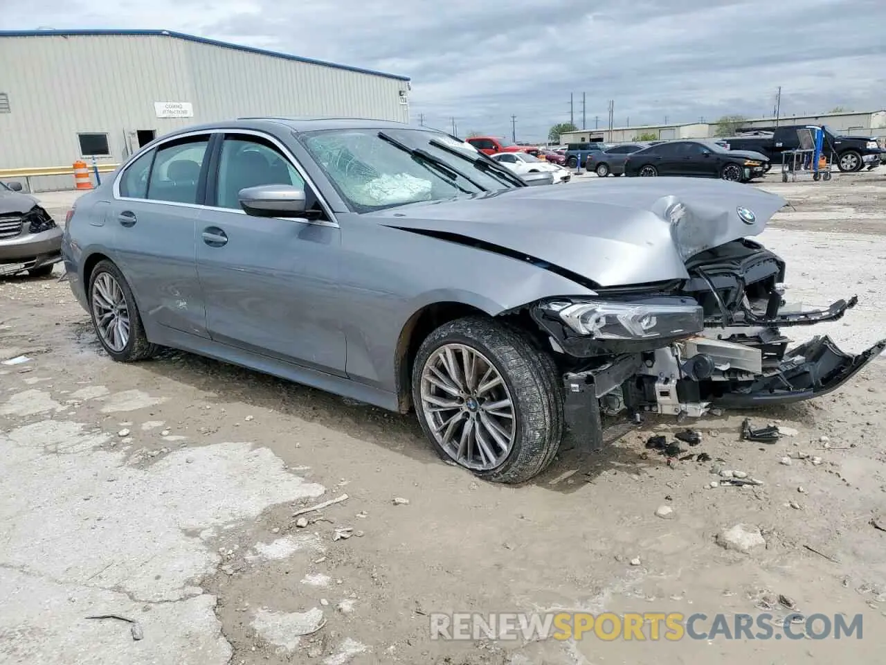 4 fotografías del automóvil dañado 3MW89FF08R8D83396 BMW 3 SERIES 2024