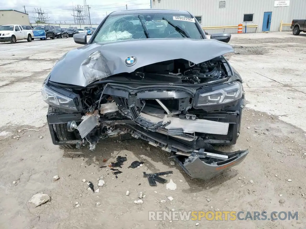 5 fotografías del automóvil dañado 3MW89FF08R8D83396 BMW 3 SERIES 2024