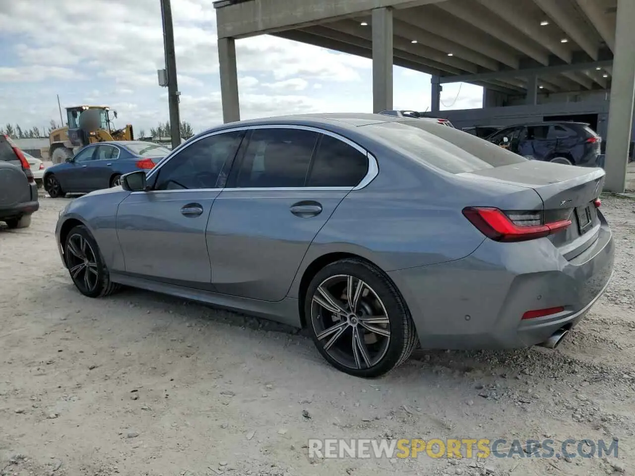 2 fotografías del automóvil dañado 3MW89FF09R8D91426 BMW 3 SERIES 2024