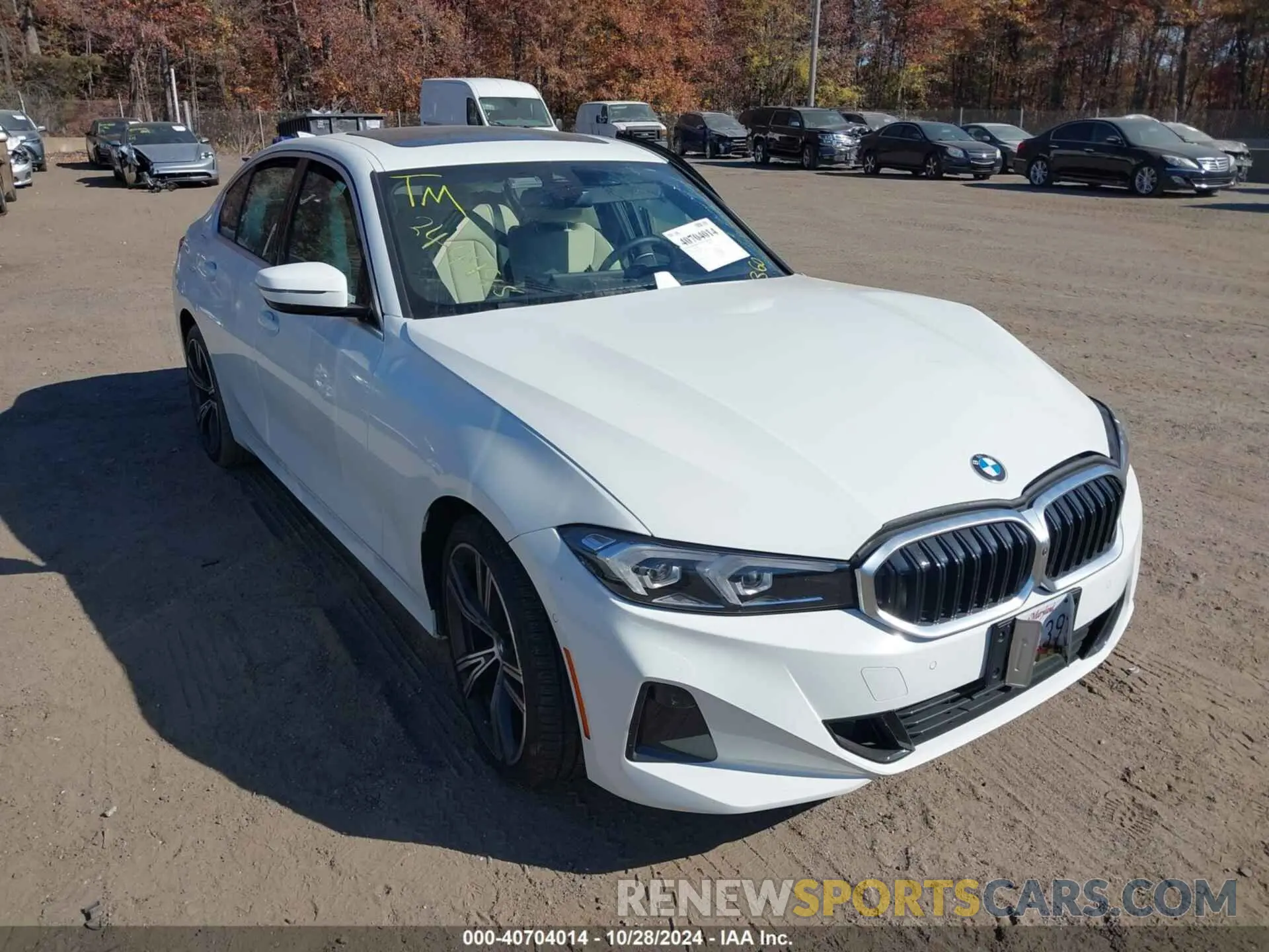 1 fotografías del automóvil dañado 3MW89FF09R8E20701 BMW 3 SERIES 2024