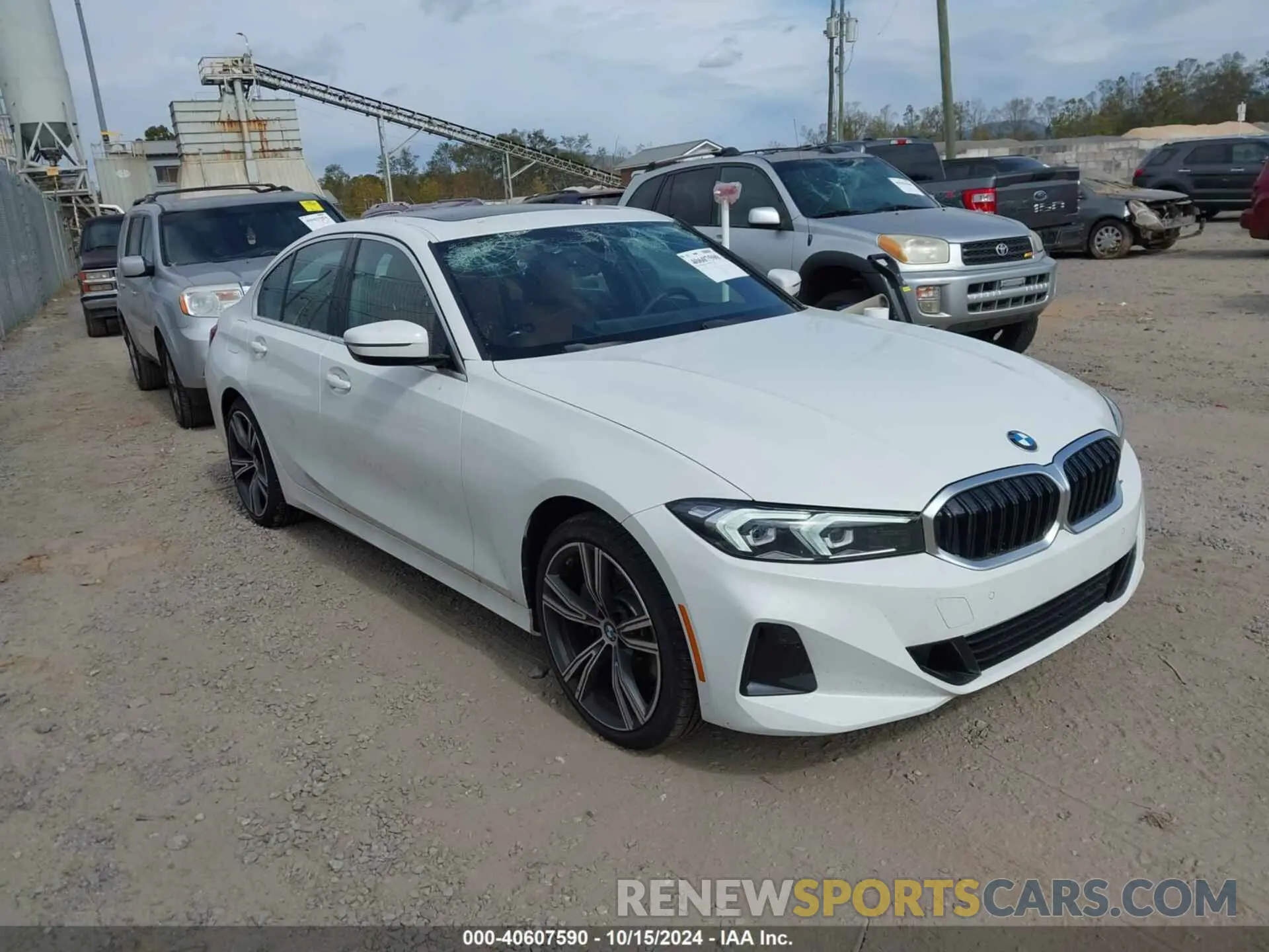 1 fotografías del automóvil dañado 3MW89FF09R8E22657 BMW 3 SERIES 2024