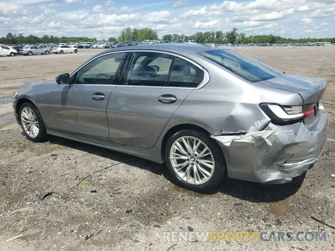 2 fotografías del automóvil dañado 3MW89FF09R8E76881 BMW 3 SERIES 2024