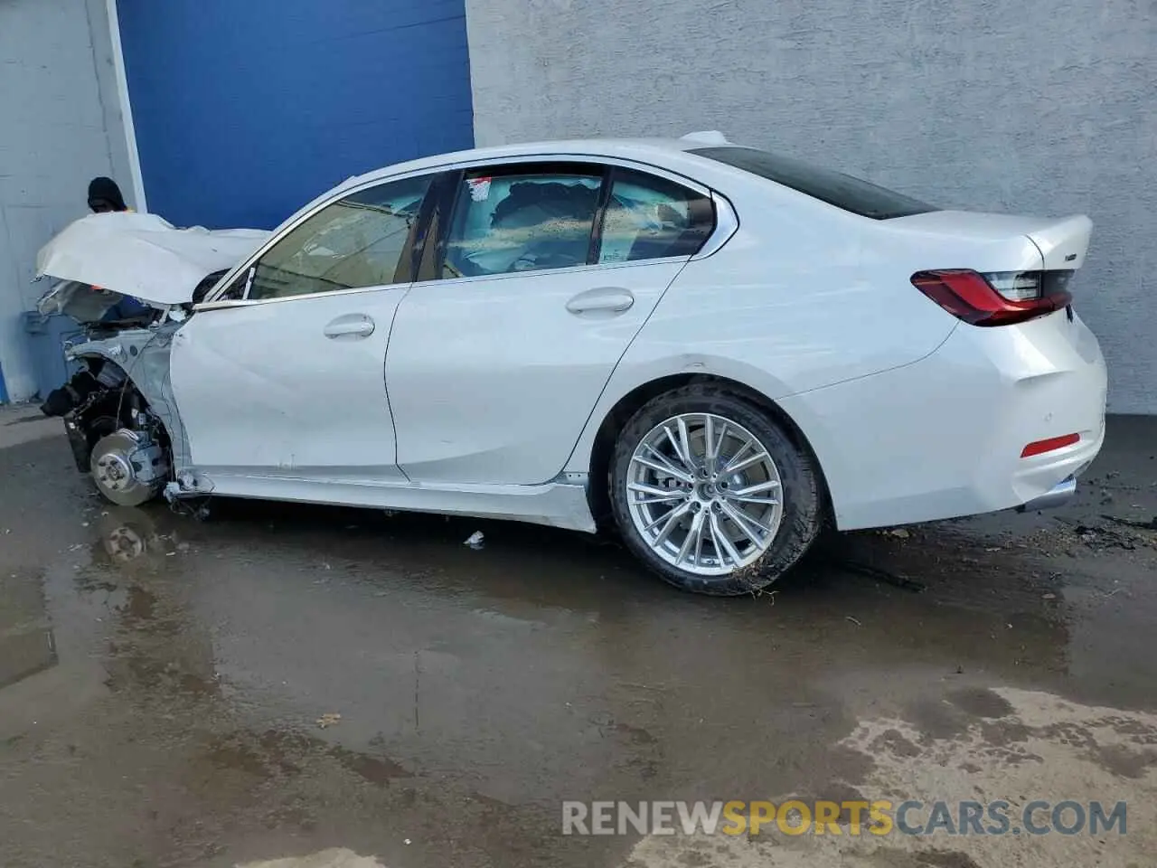 2 fotografías del automóvil dañado 3MW89FF09R8E84012 BMW 3 SERIES 2024