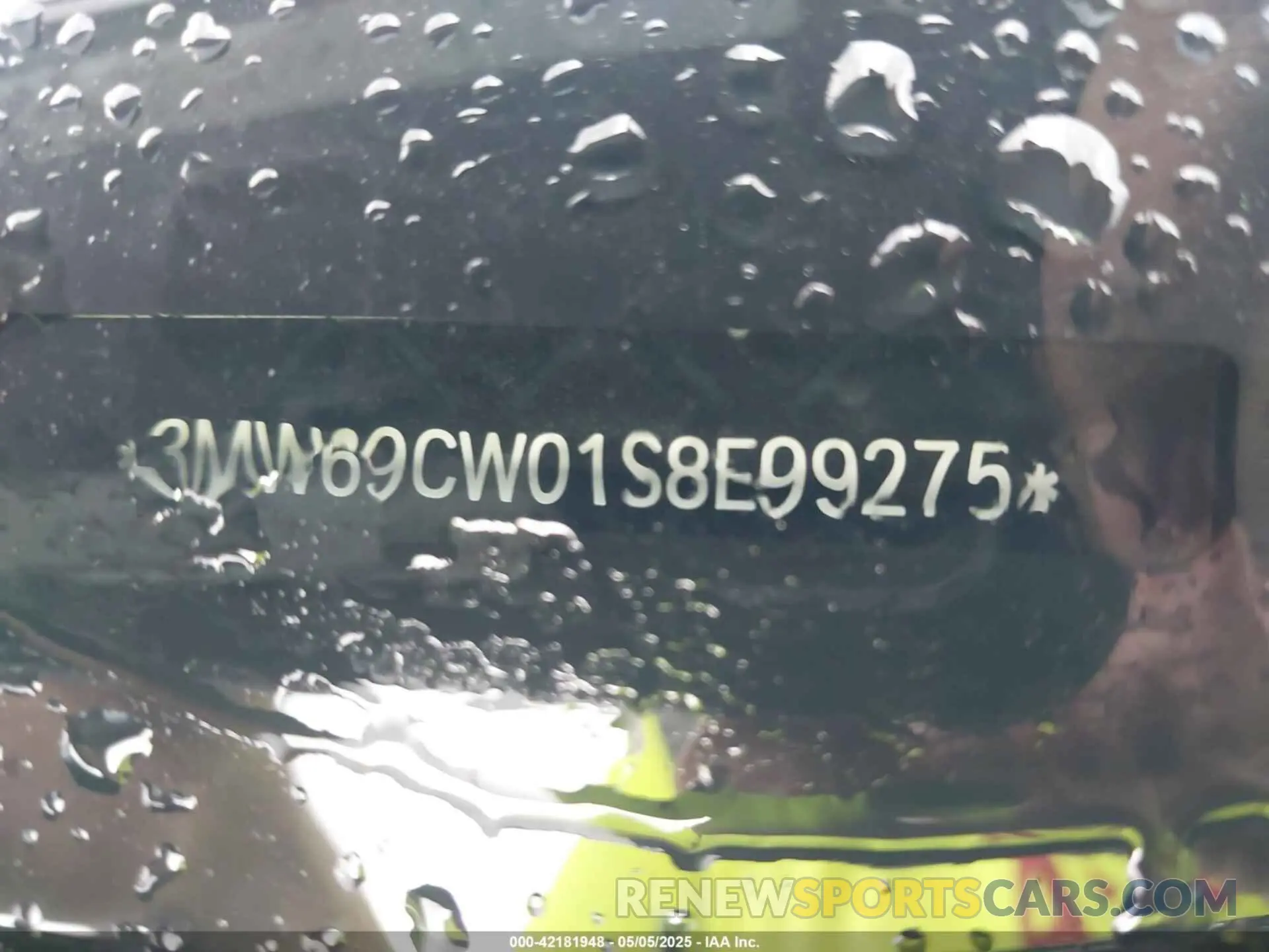 9 fotografías del automóvil dañado 3MW69CW01S8E99275 BMW 3 SERIES 2025