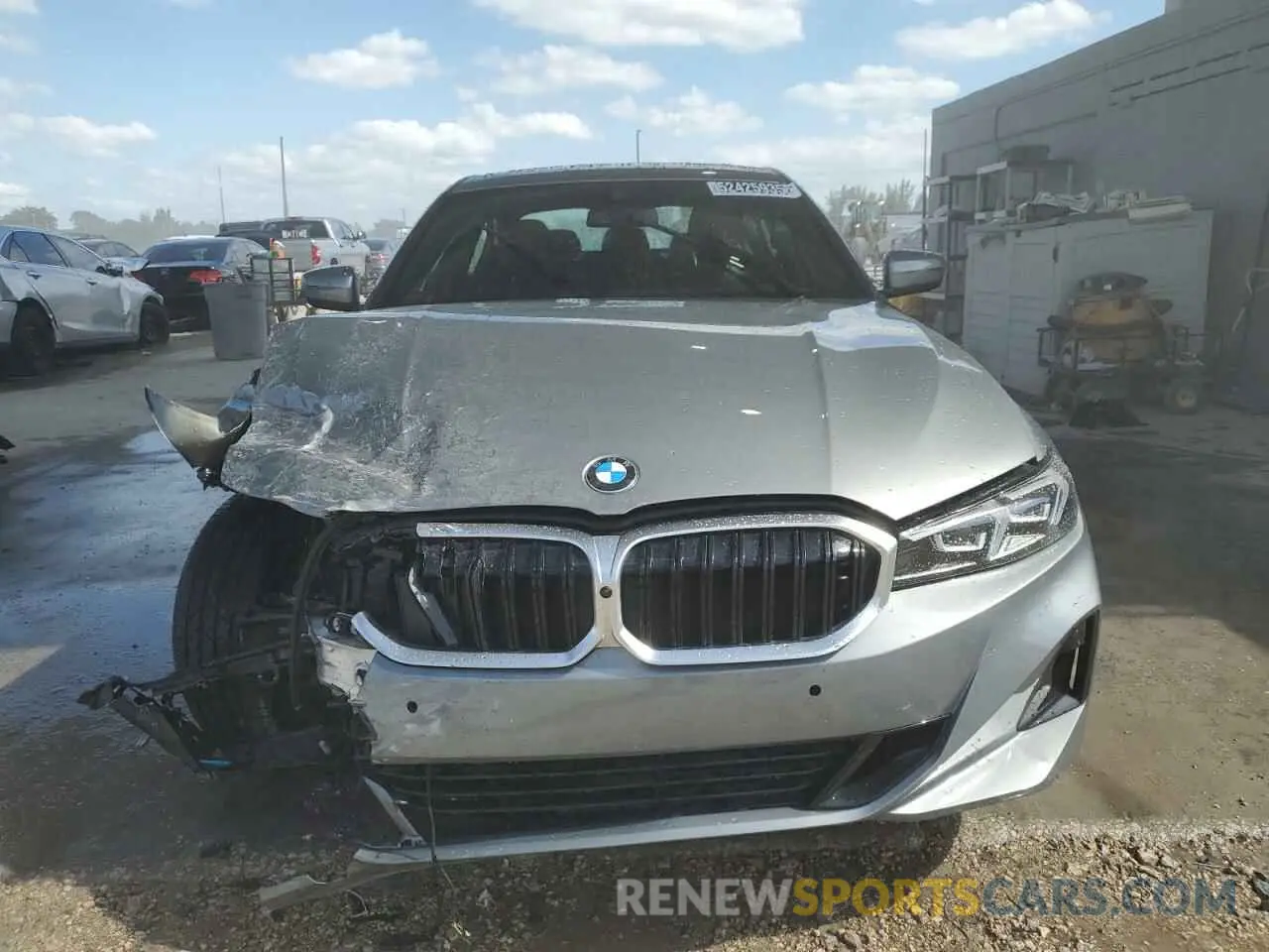 5 fotografías del automóvil dañado 3MW69CW01S8F06726 BMW 3 SERIES 2025