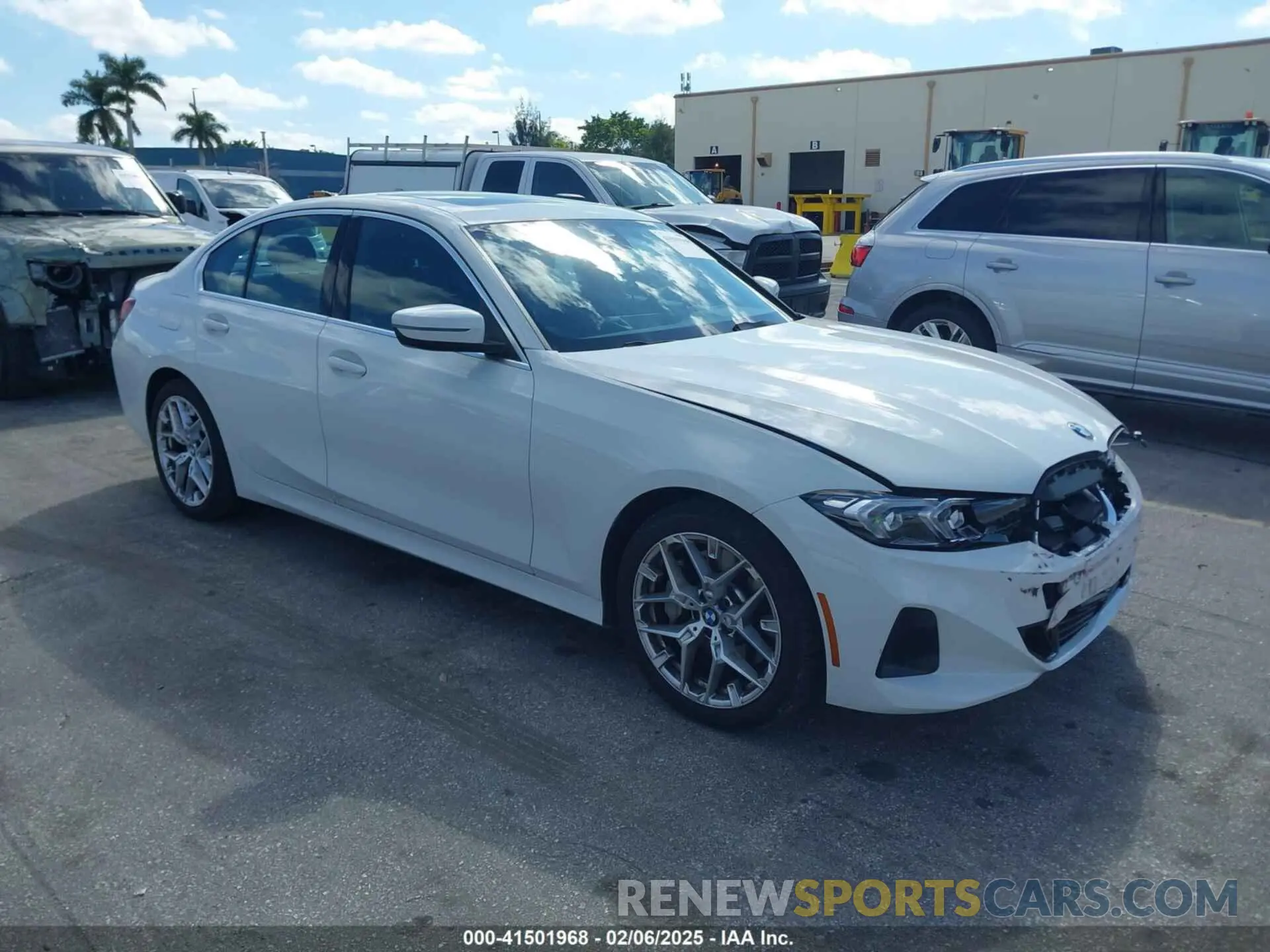 1 fotografías del automóvil dañado 3MW69CW02S8E96501 BMW 3 SERIES 2025