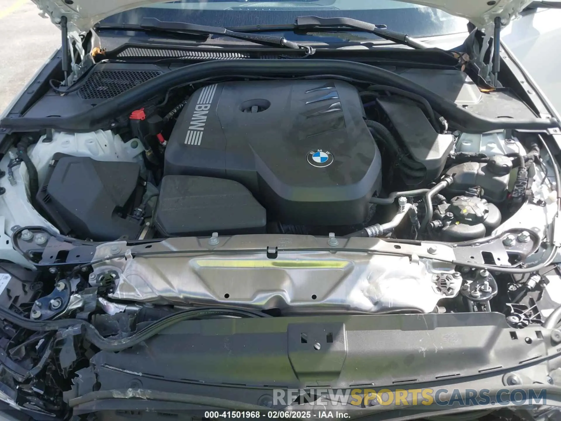 10 fotografías del automóvil dañado 3MW69CW02S8E96501 BMW 3 SERIES 2025