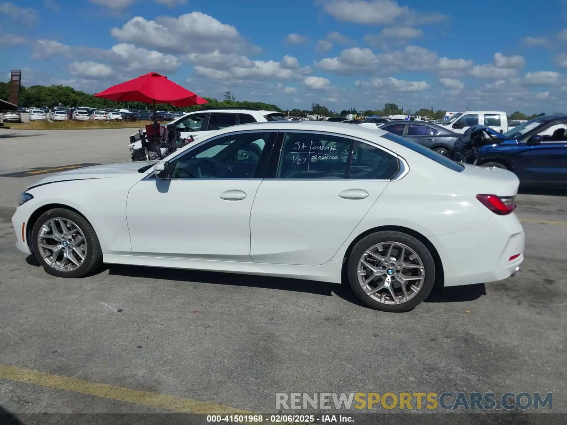 14 fotografías del automóvil dañado 3MW69CW02S8E96501 BMW 3 SERIES 2025