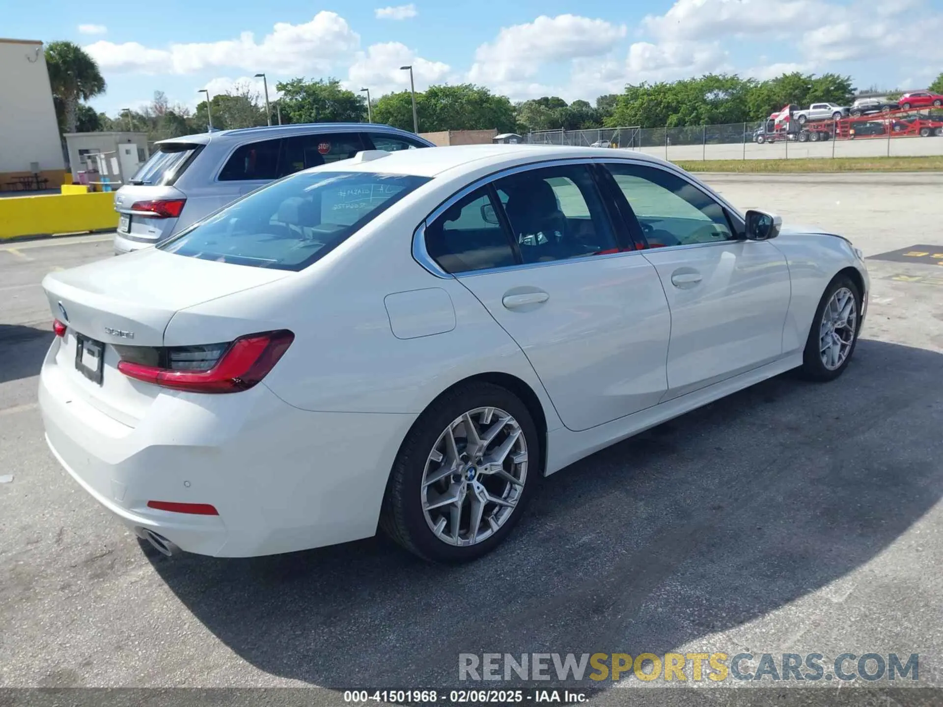 4 fotografías del automóvil dañado 3MW69CW02S8E96501 BMW 3 SERIES 2025
