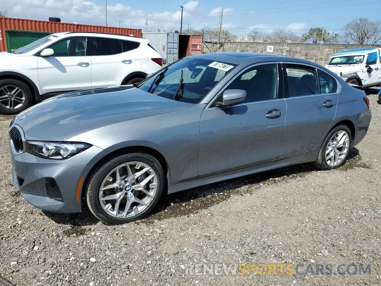 1 fotografías del automóvil dañado 3MW69CW05S8F32987 BMW 3 SERIES 2025