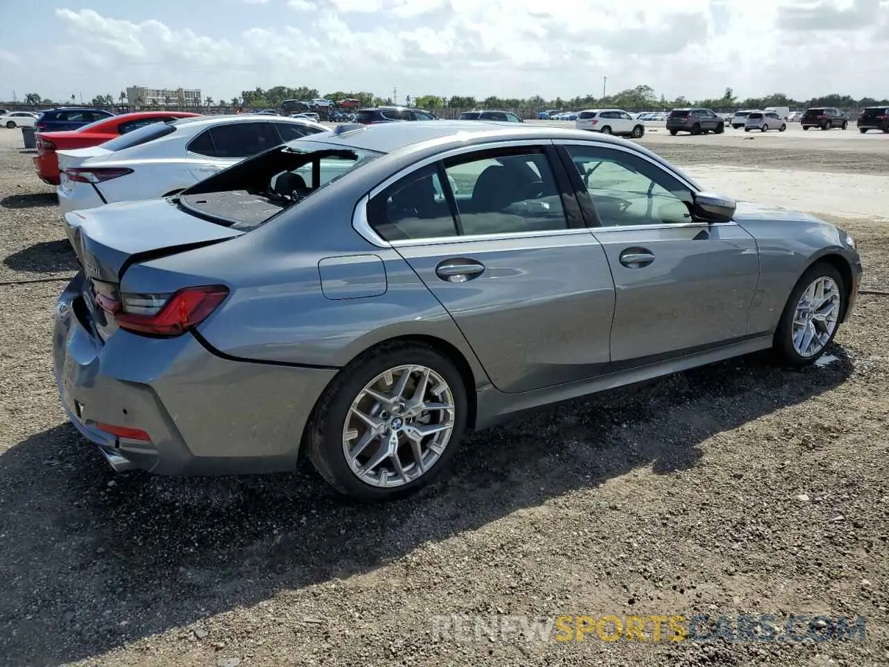 3 fotografías del automóvil dañado 3MW69CW05S8F32987 BMW 3 SERIES 2025